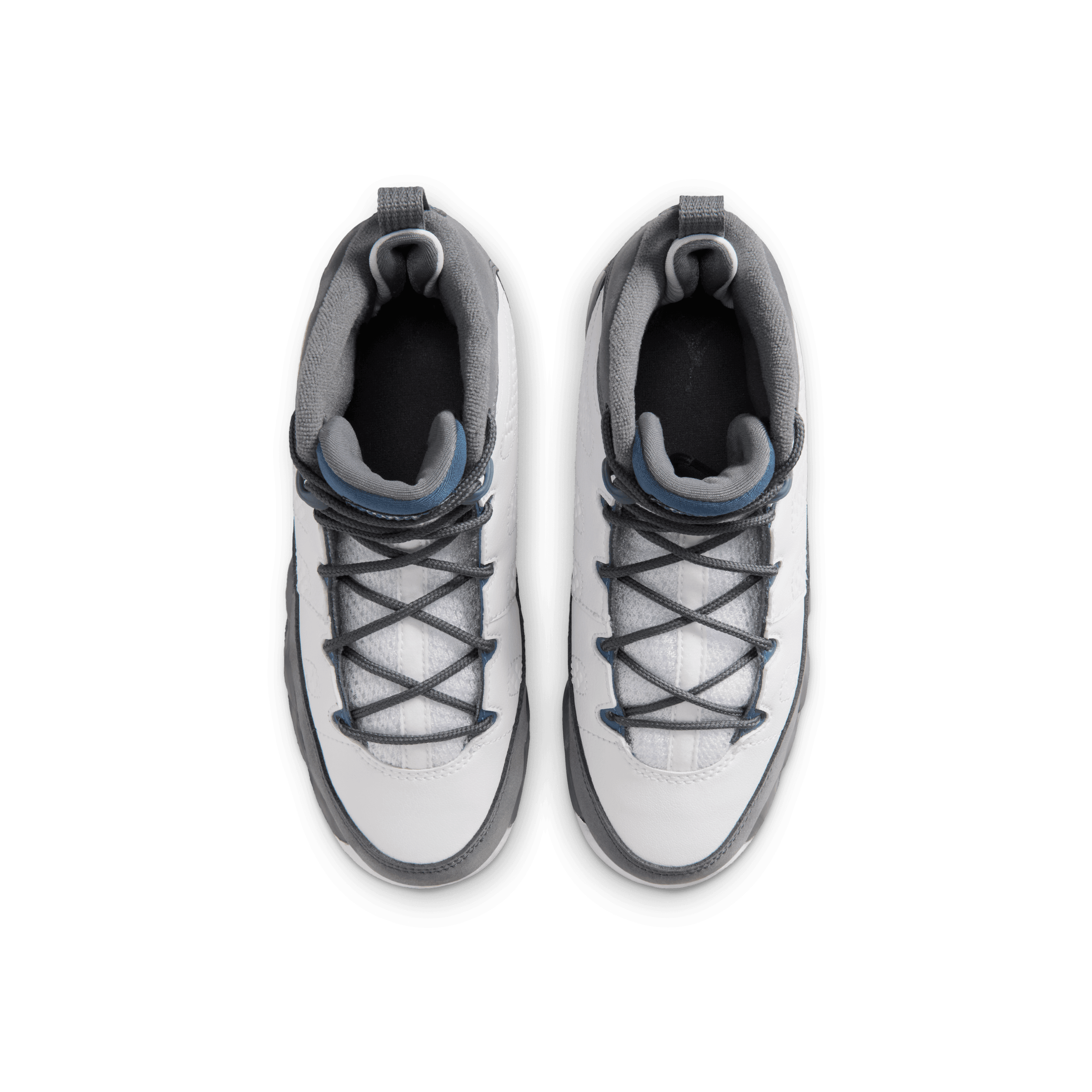 Kid's Air Jordan 9 Retro "Flint Grey" Pre School