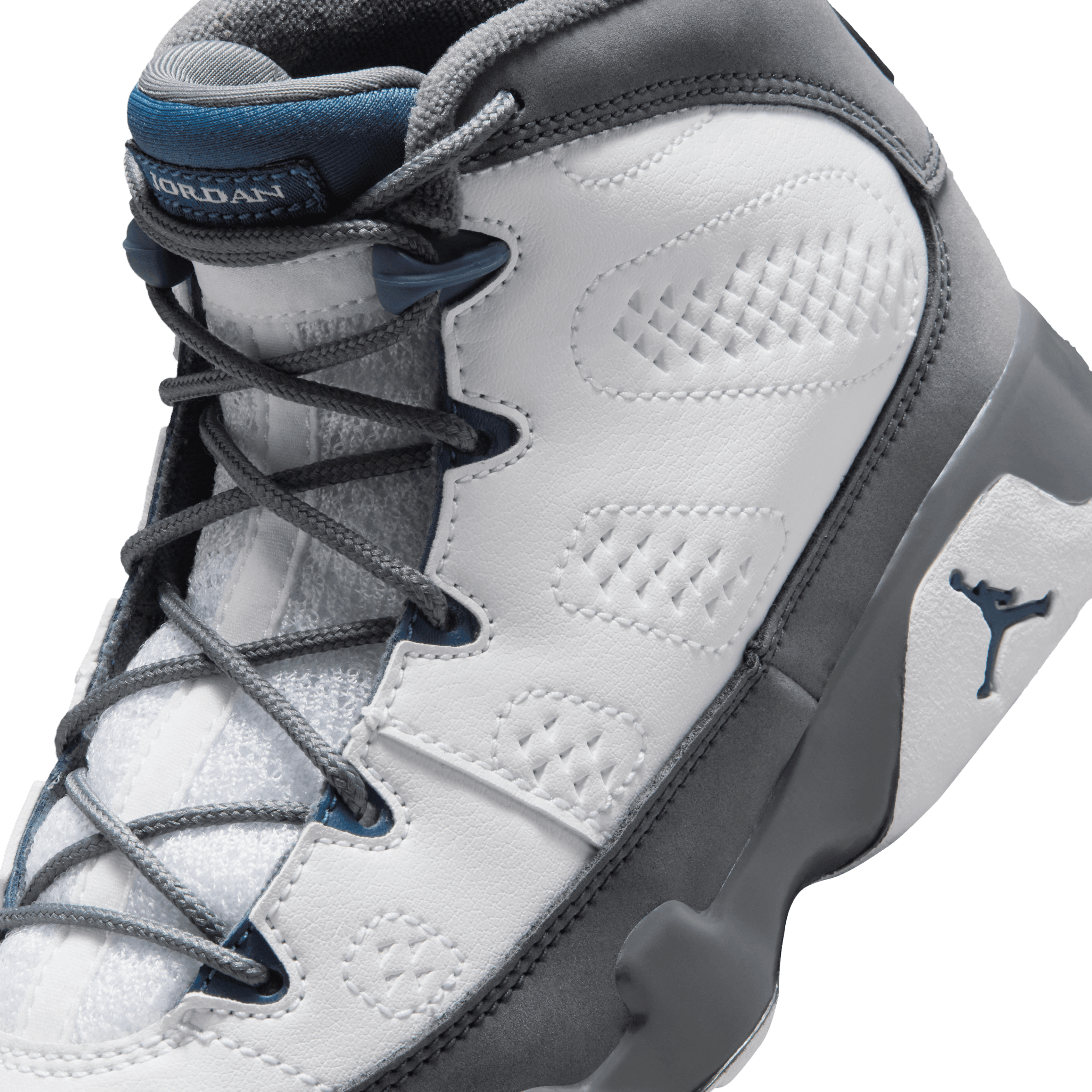 Kid's Air Jordan 9 Retro "Flint Grey" Pre School
