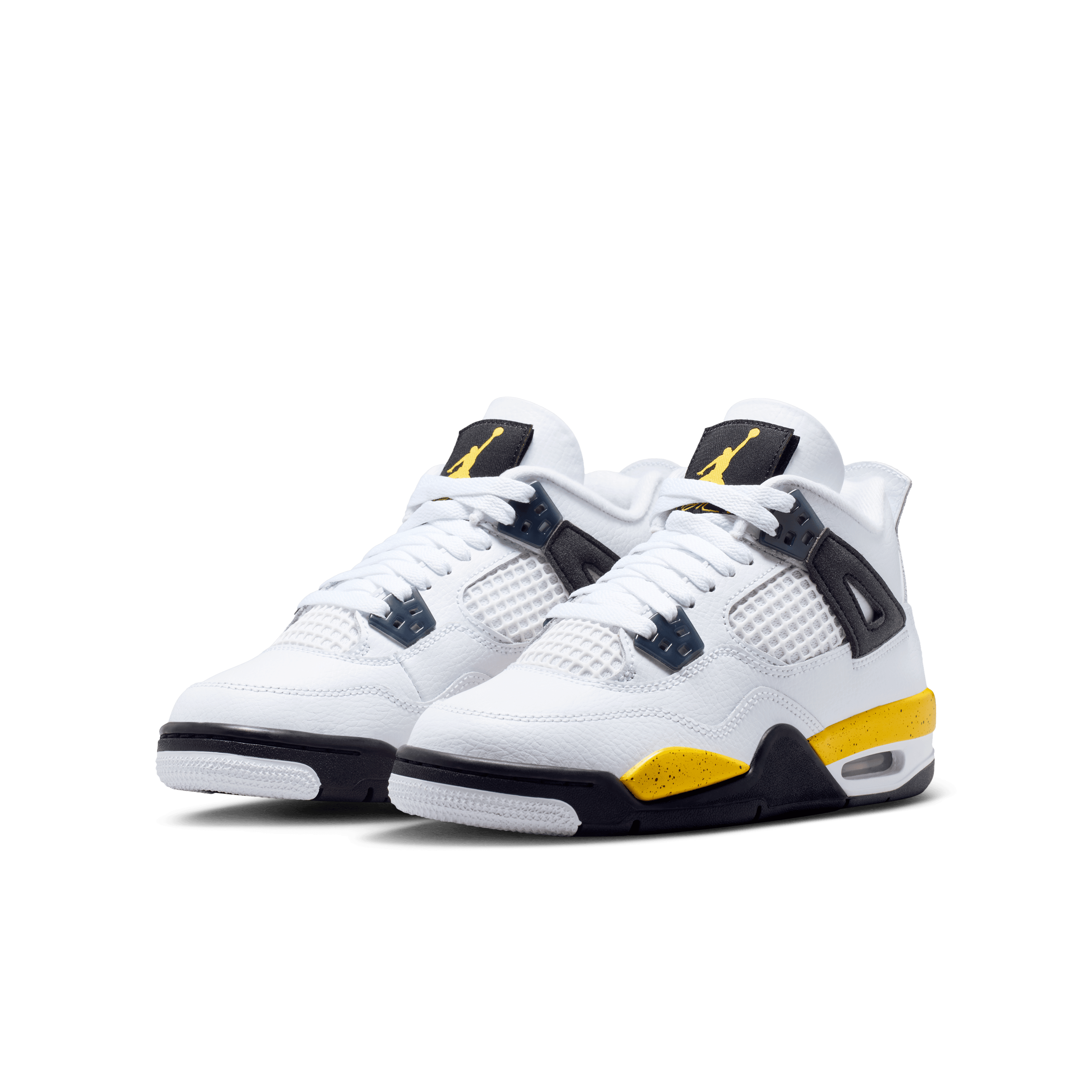 Kid's Air Jordan 4 Retro "Tour Yellow" Grade School