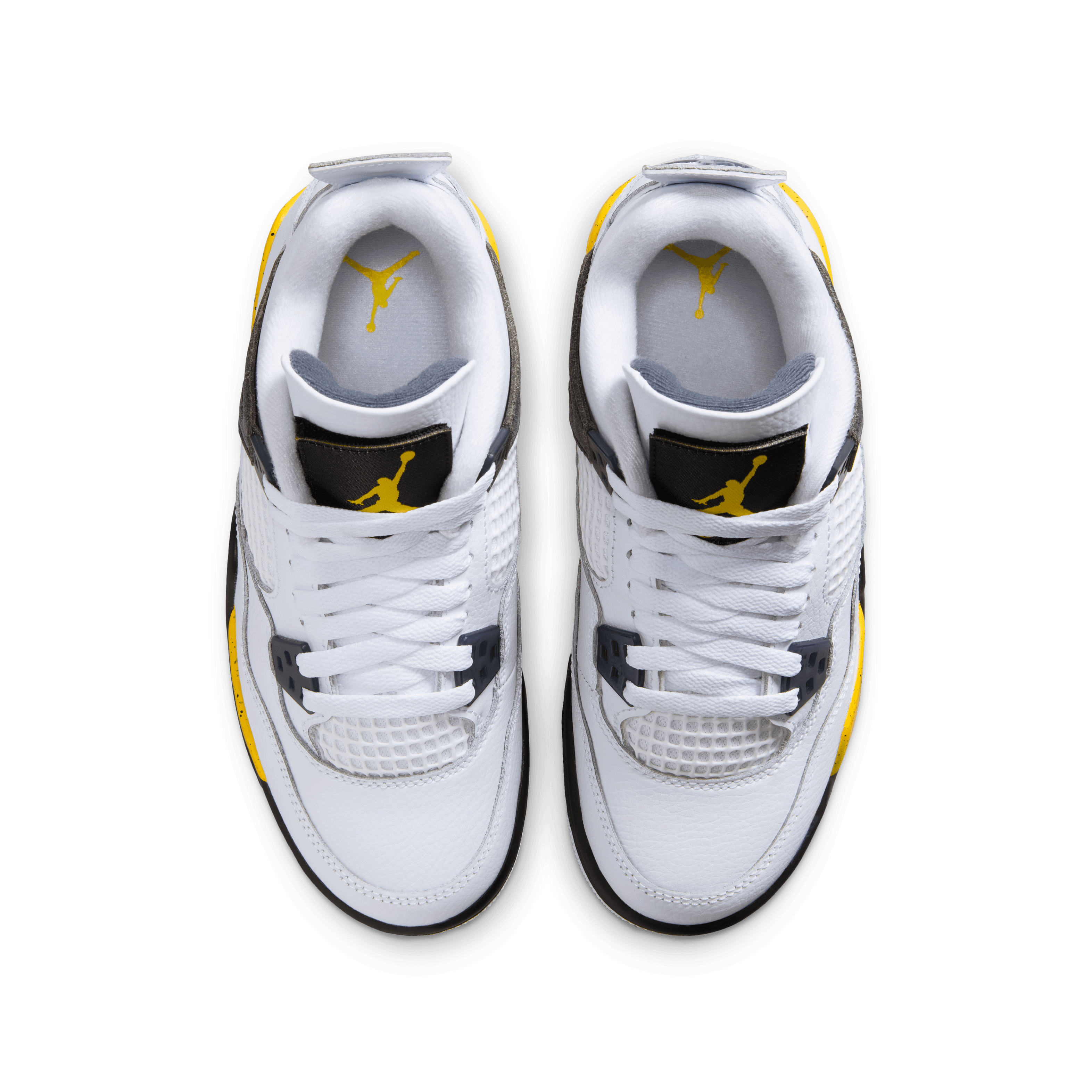 Kid's Air Jordan 4 Retro "Tour Yellow" Grade School