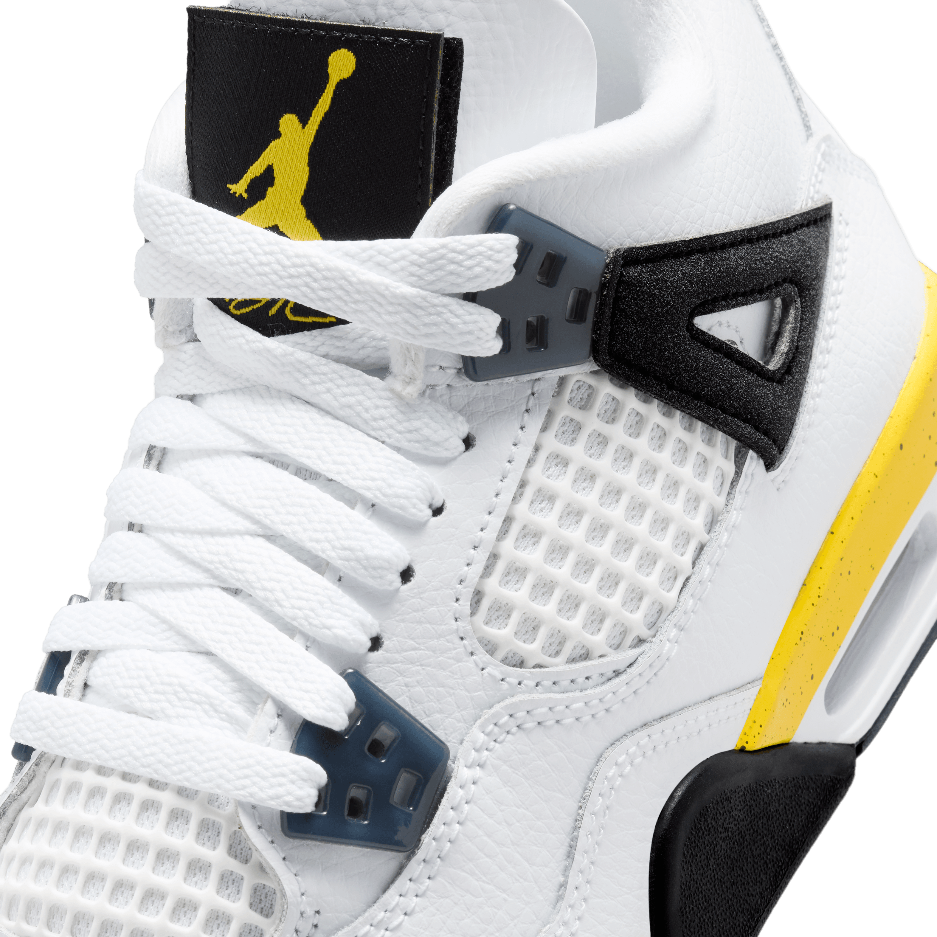 Kid's Air Jordan 4 Retro "Tour Yellow" Grade School