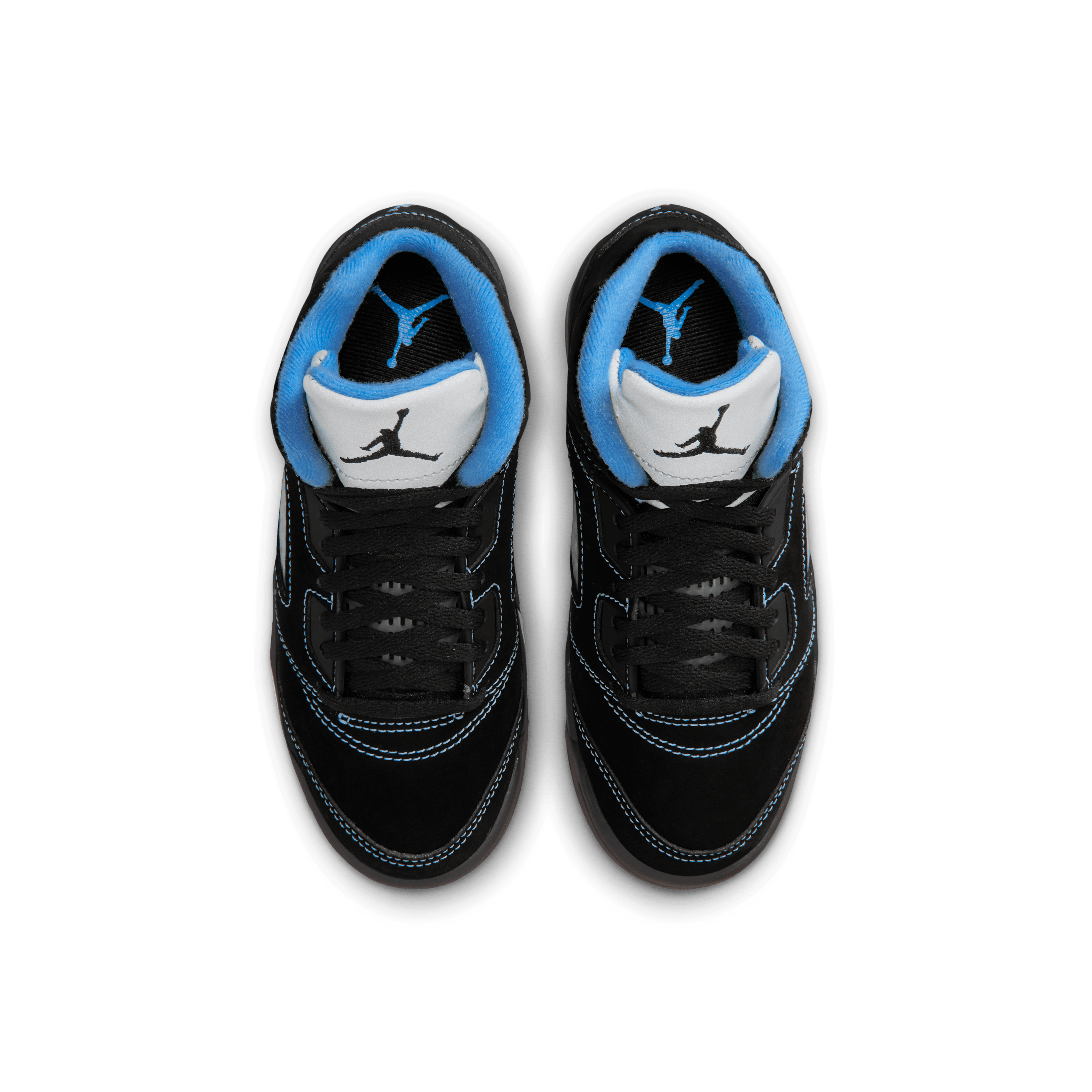 Kid's Jordan 5 Retro "Black University Blue" Pre School