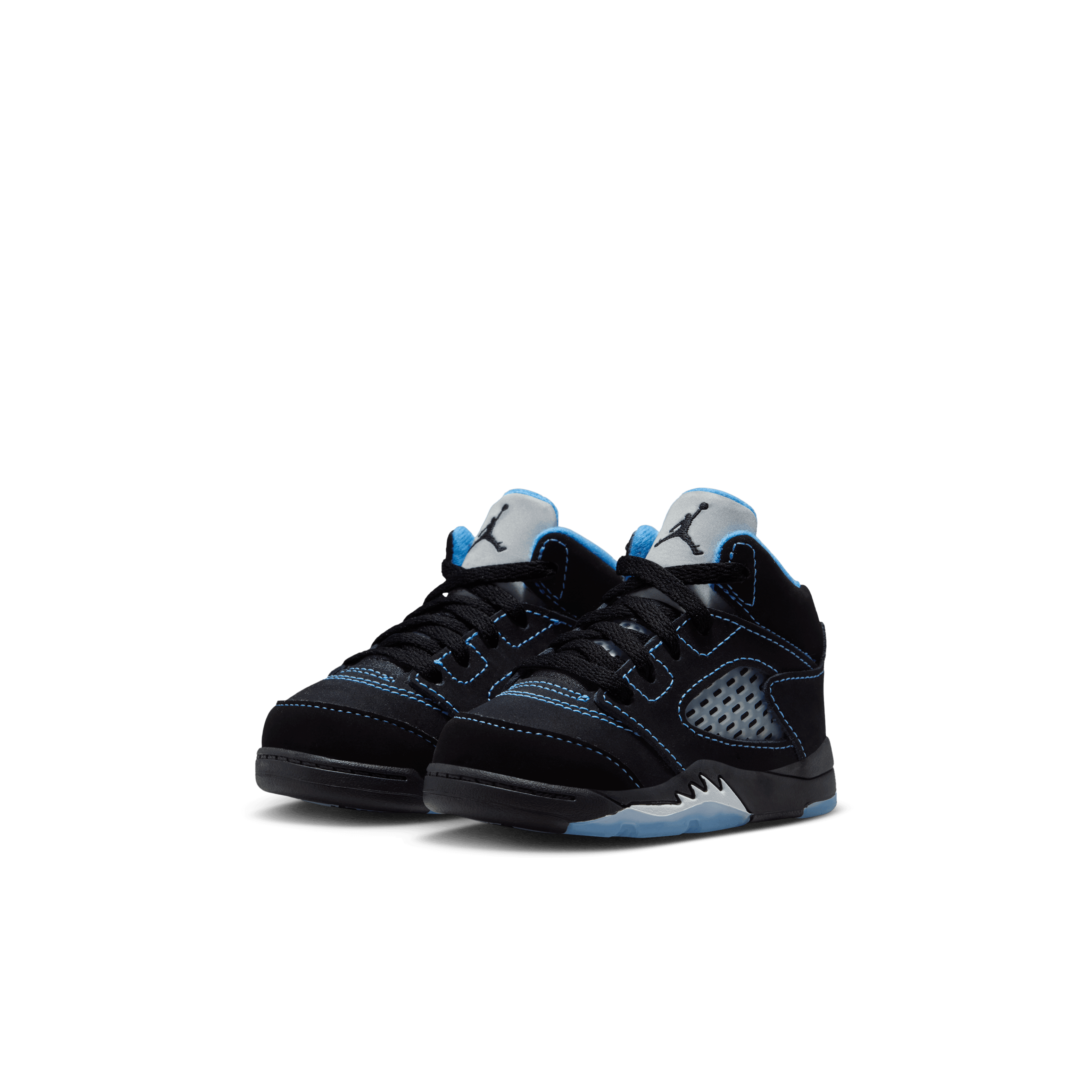Kid's Jordan 5 Retro "Black University Blue" Toddlers