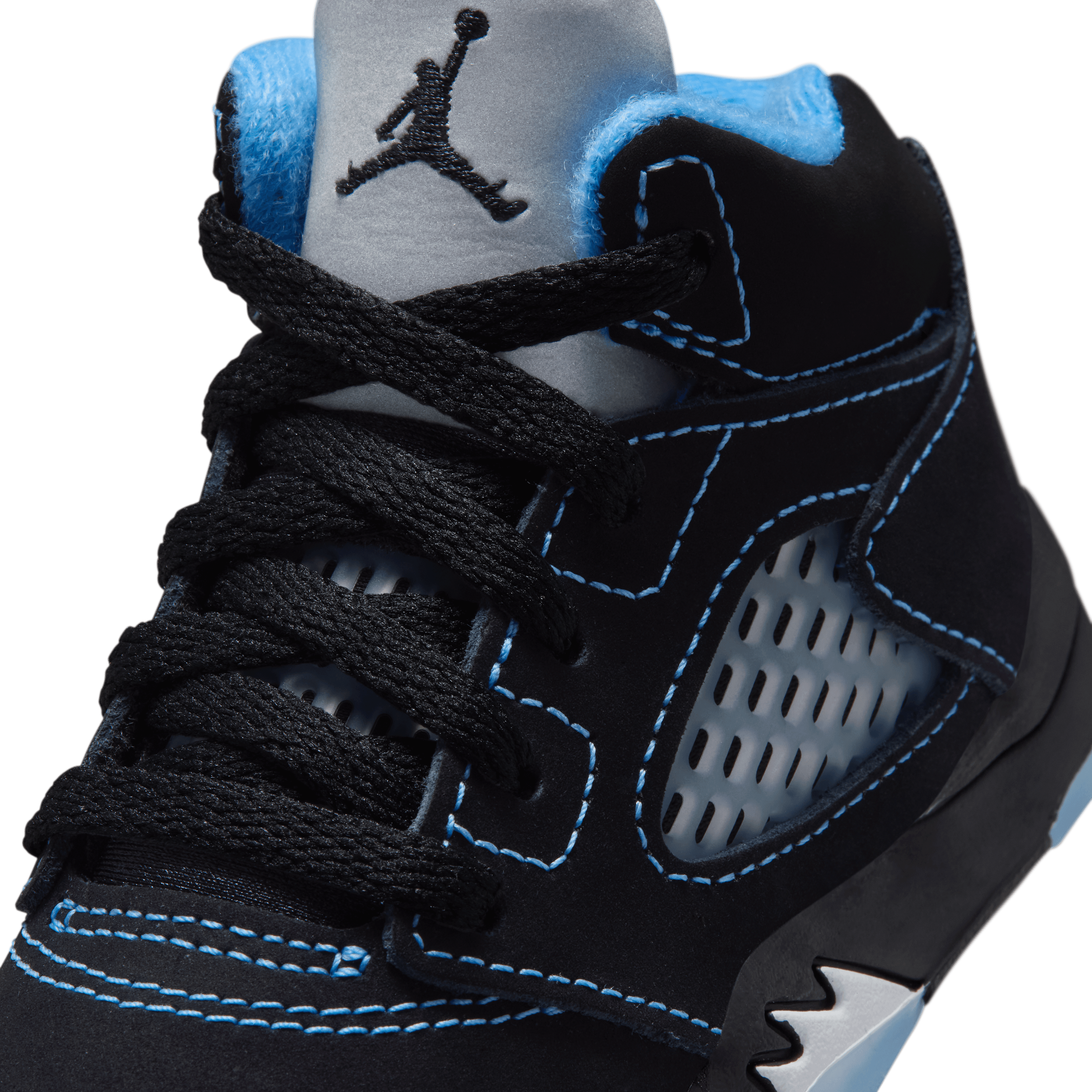 Kid's Jordan 5 Retro "Black University Blue" Toddlers