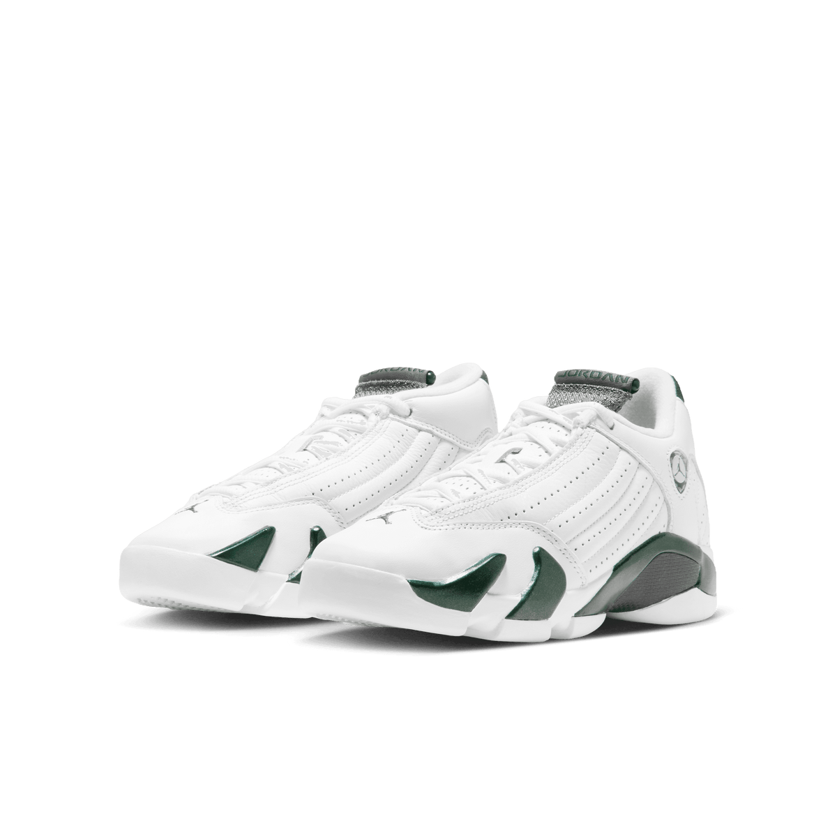 Kid's Air Jordan 14 Retro "Forest Green" Grade School