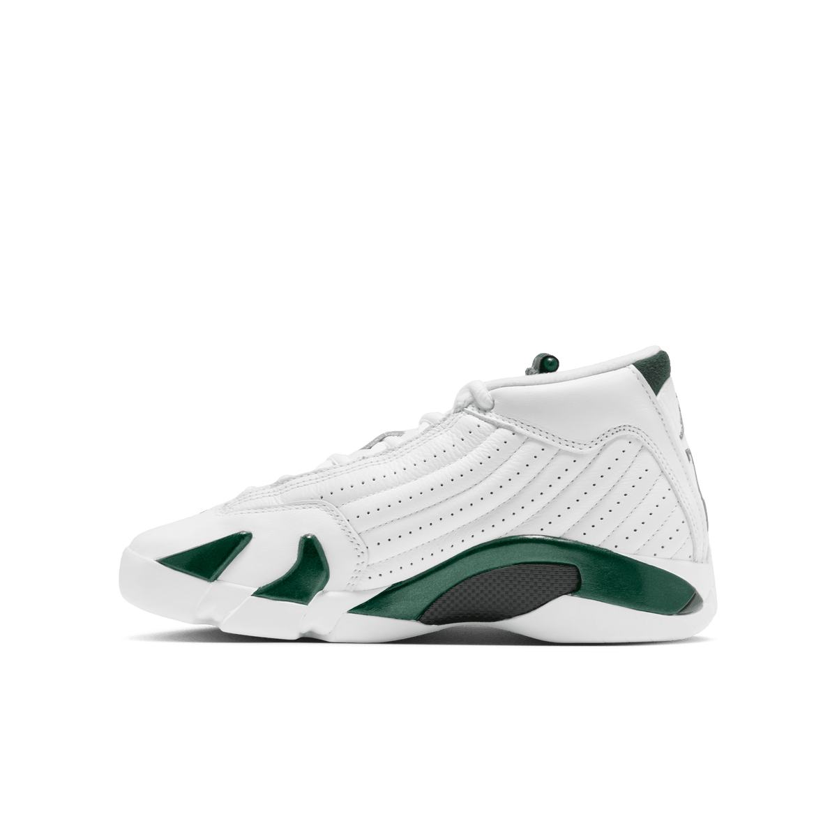 Kid's Air Jordan 14 Retro "Forest Green" Grade School