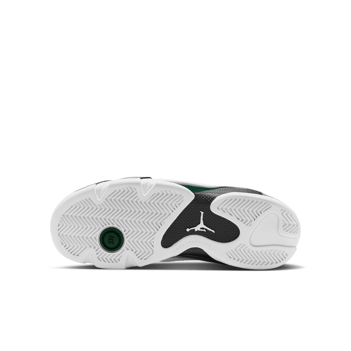 Kid's Air Jordan 14 Retro "Forest Green" Grade School
