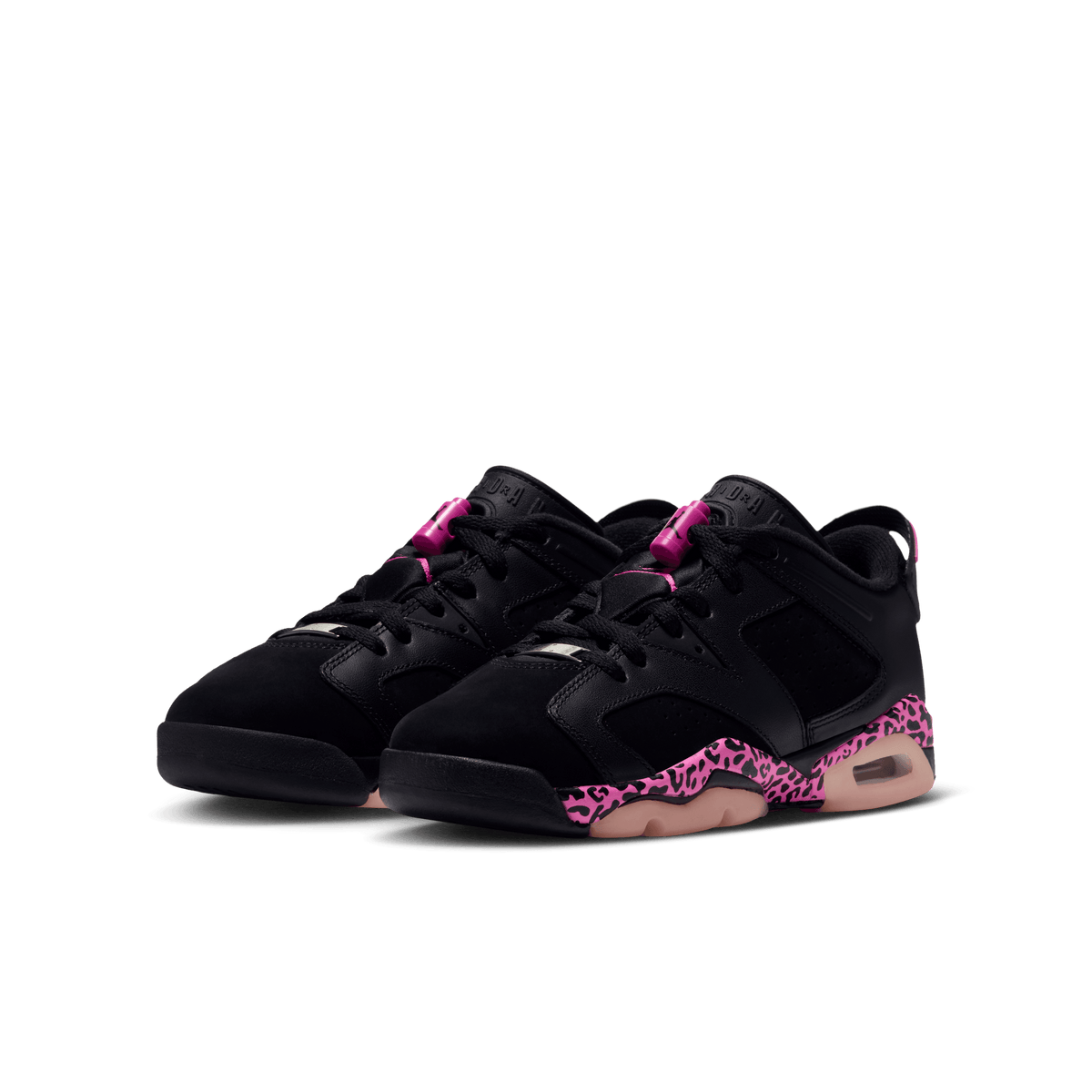 Kid's Air Jordan 6 Retro Low "Fierce Pink" Grade School