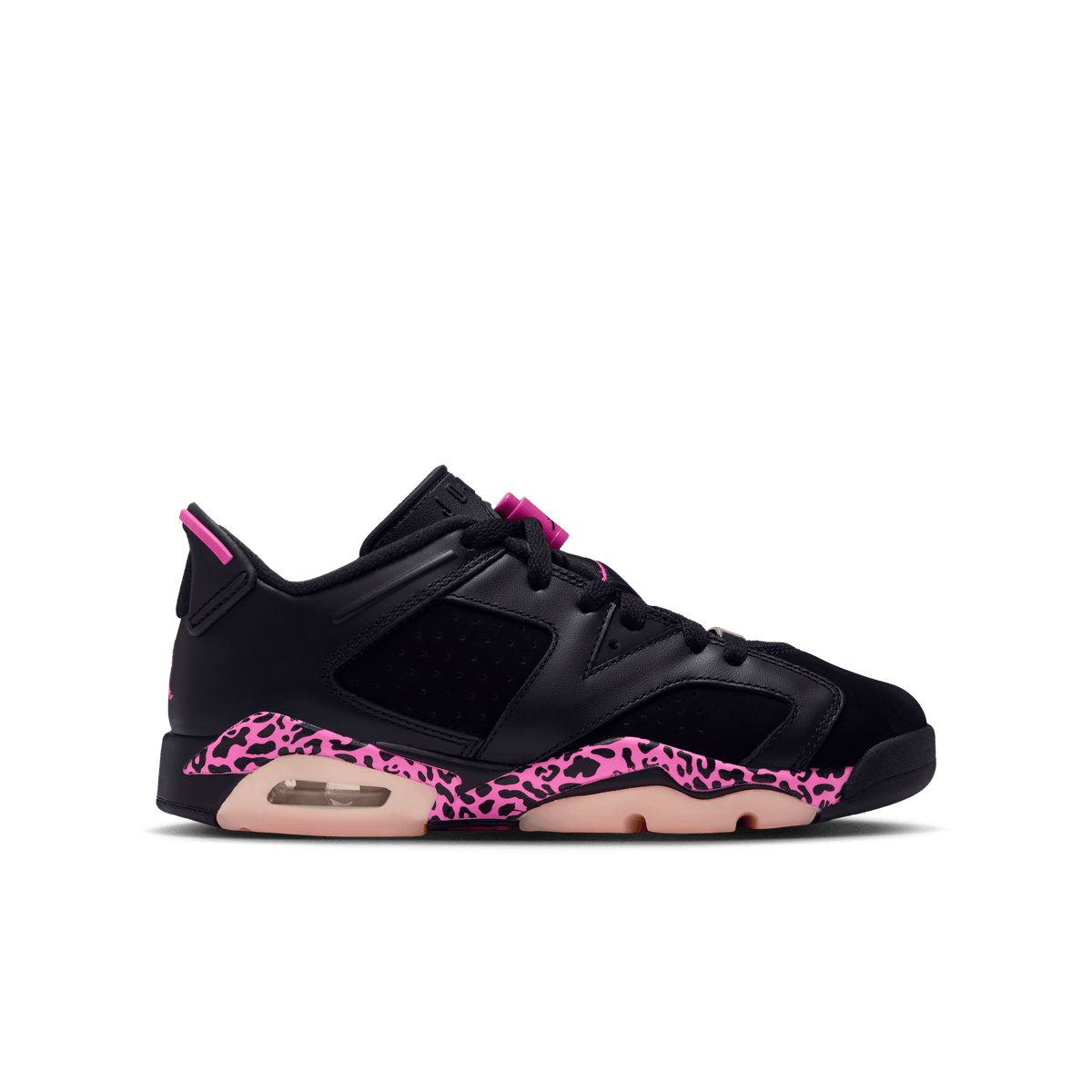 Kid's Air Jordan 6 Retro Low "Fierce Pink" Grade School