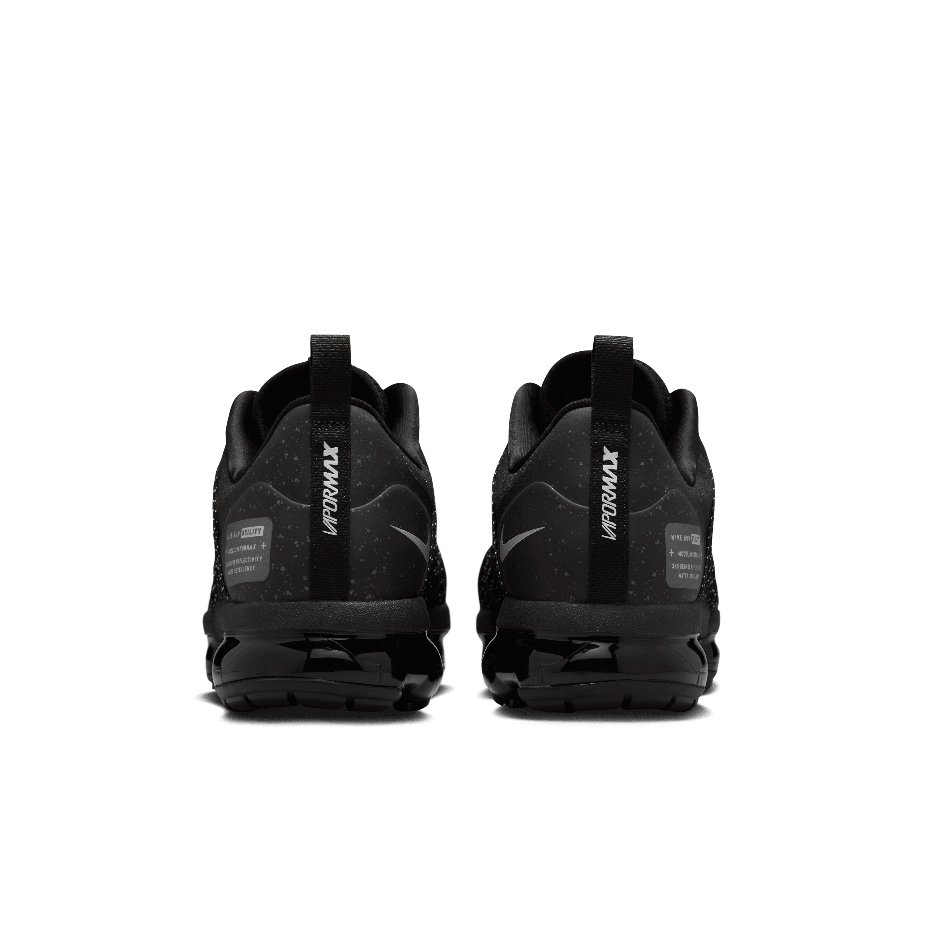 Men's Air Vapormax Run Utility "Black Reflect Silver"