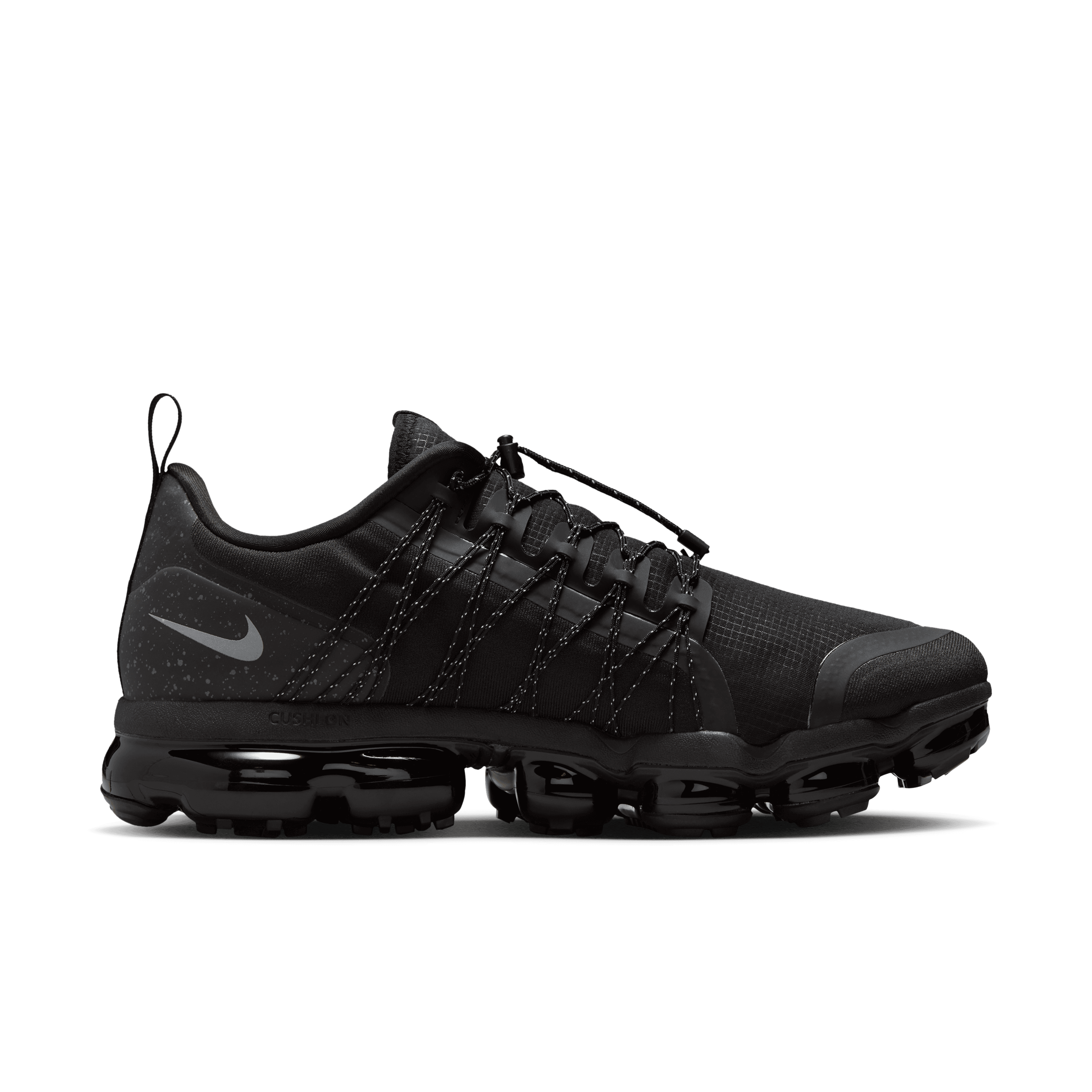Men's Air Vapormax Run Utility "Black Reflect Silver"