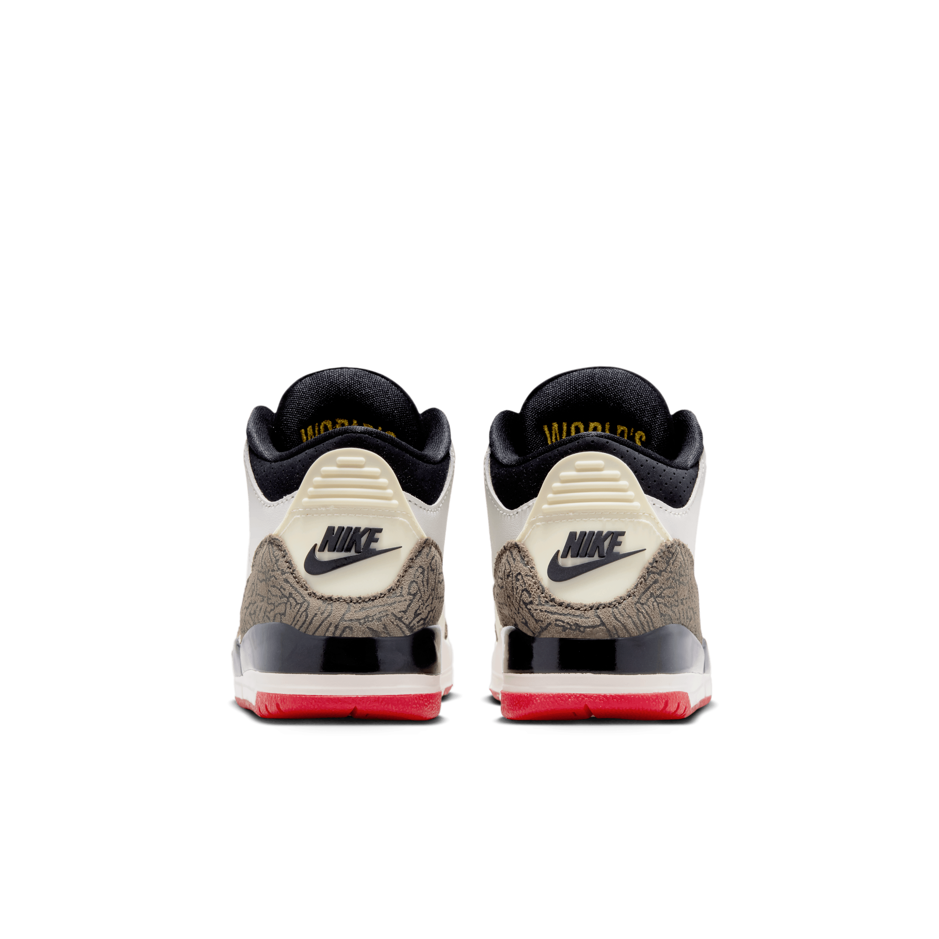 Kid's Jordan 3 Retro "World's Best Dad" Pre School