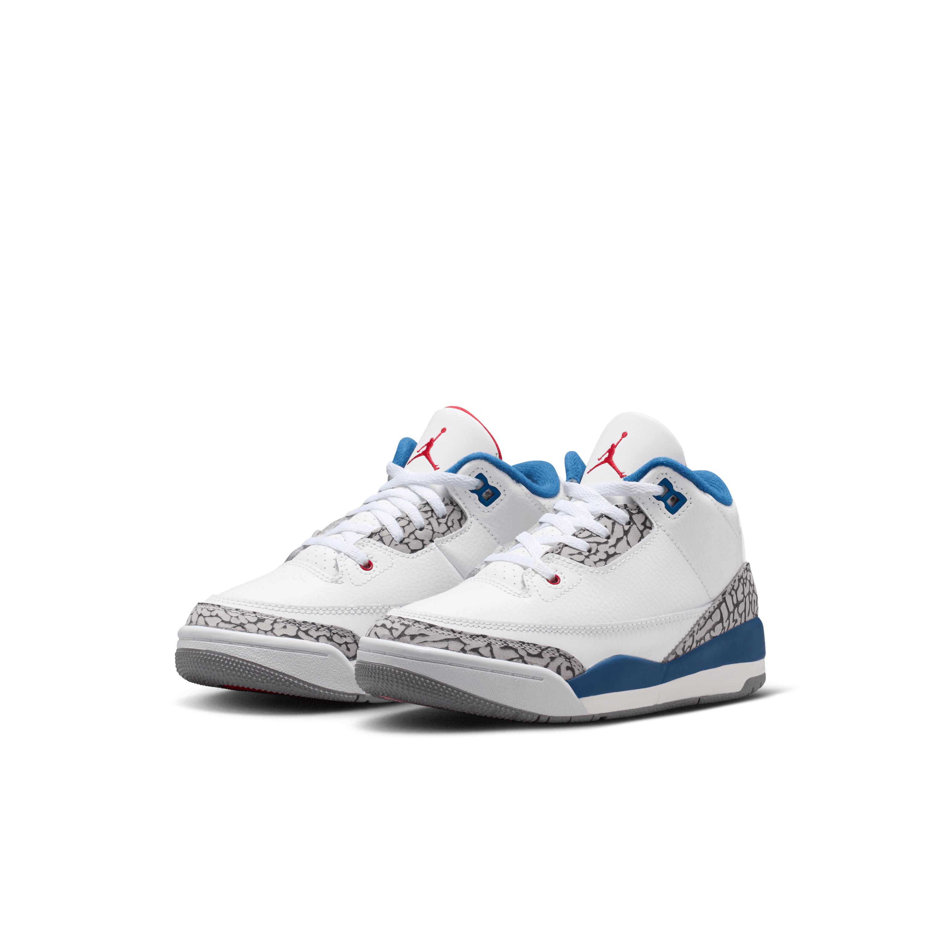 Kid's Jordan 3 Retro "True Blue" Pre School
