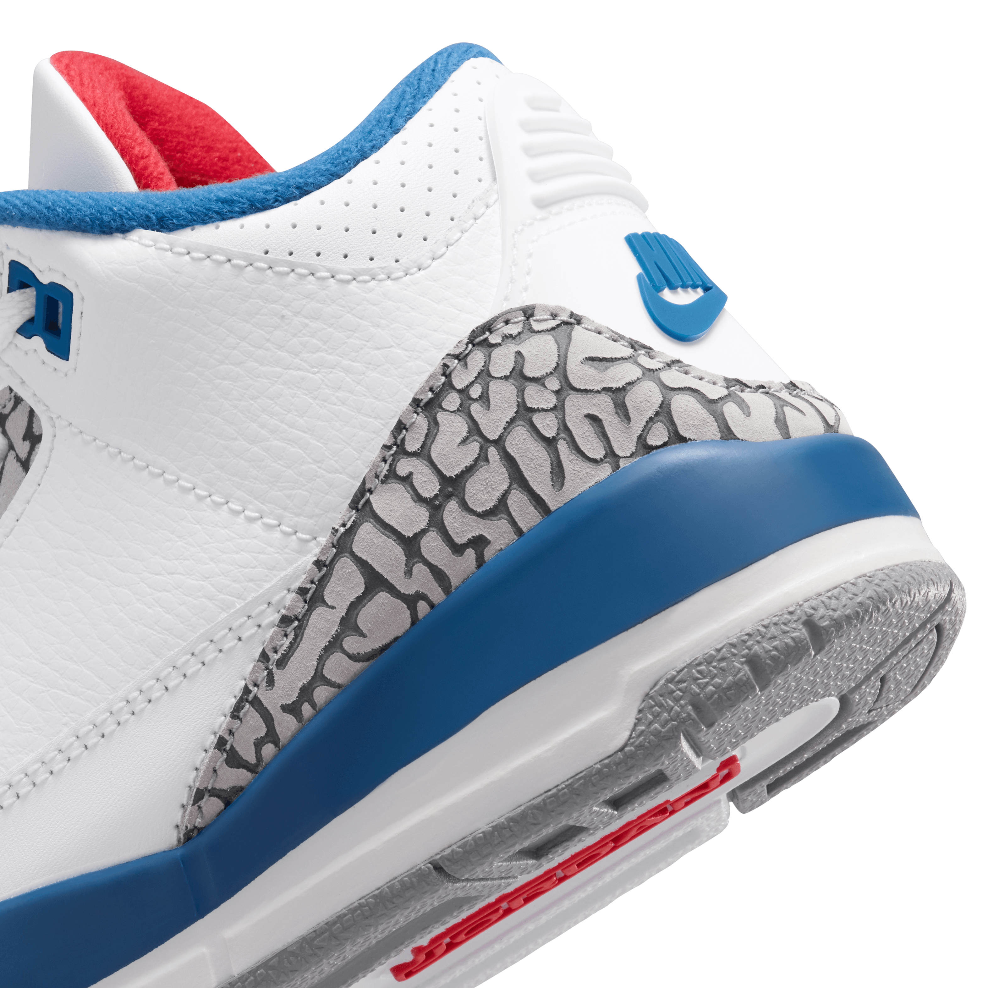 Kid's Jordan 3 Retro "True Blue" Pre School