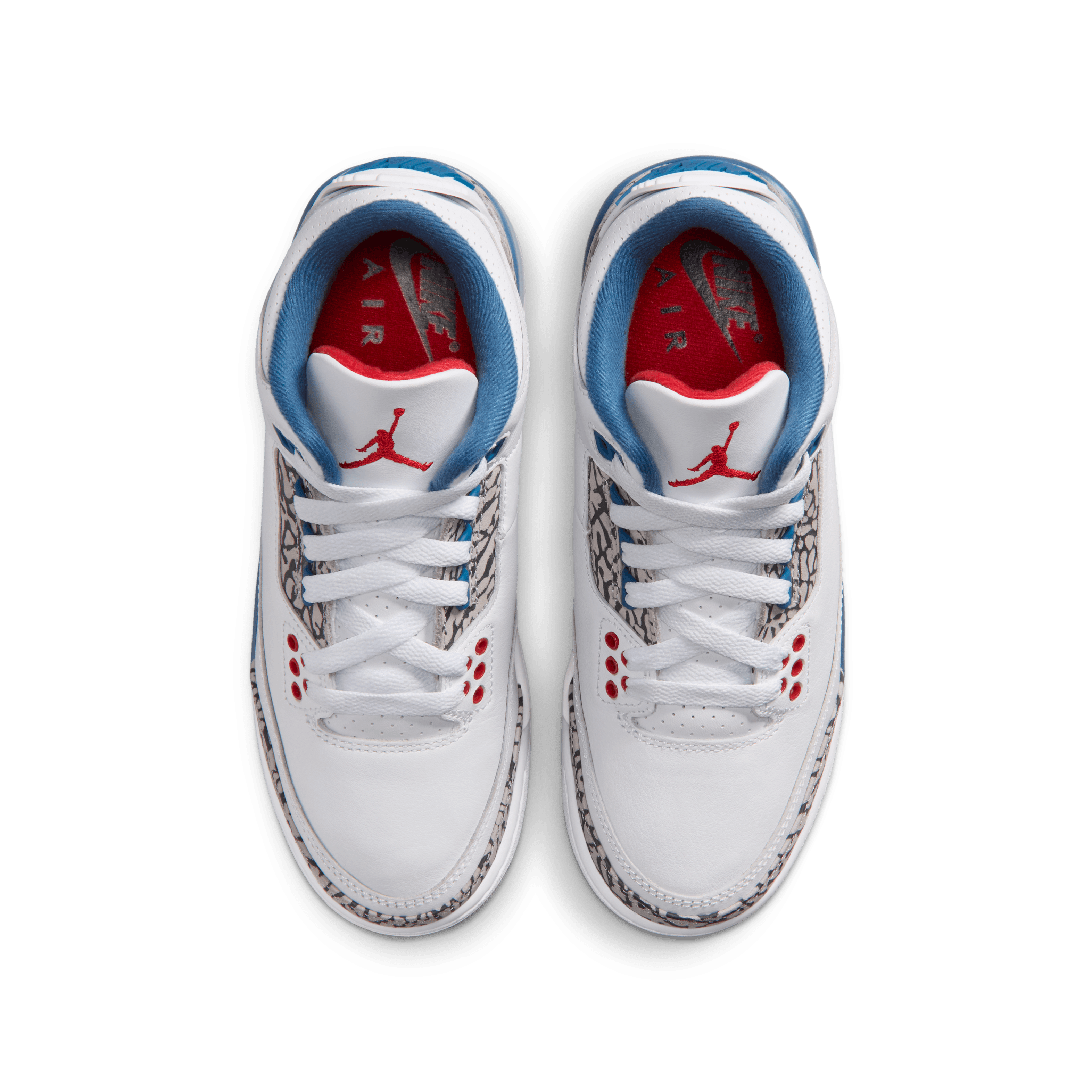 Kid's Air Jordan 3 Retro "True Blue" Grade School