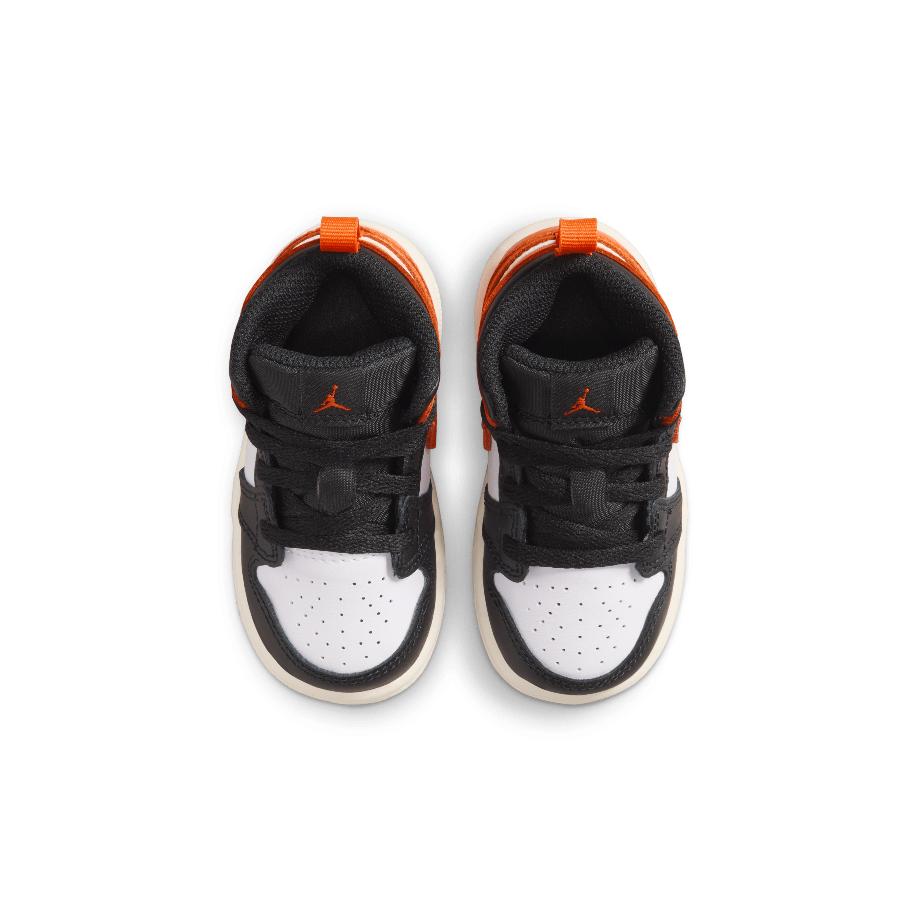 Kid's Jordan 1 Mid "Black Toe Starfish" Toddlers