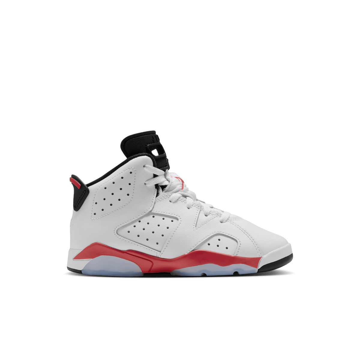 Kid's Air Jordan 6 Retro "Infrared White" Pre School