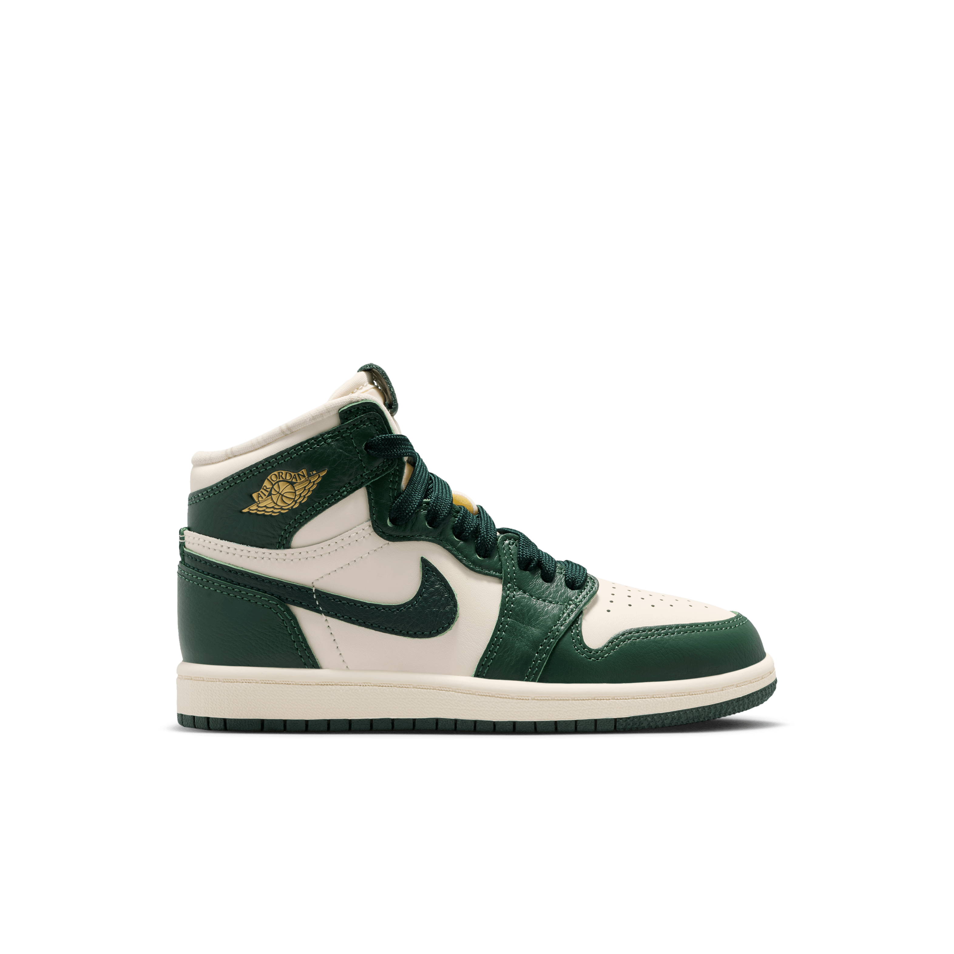 Kid's Air Jordan 1 Retro High OG "Fir Pro Green" Pre School