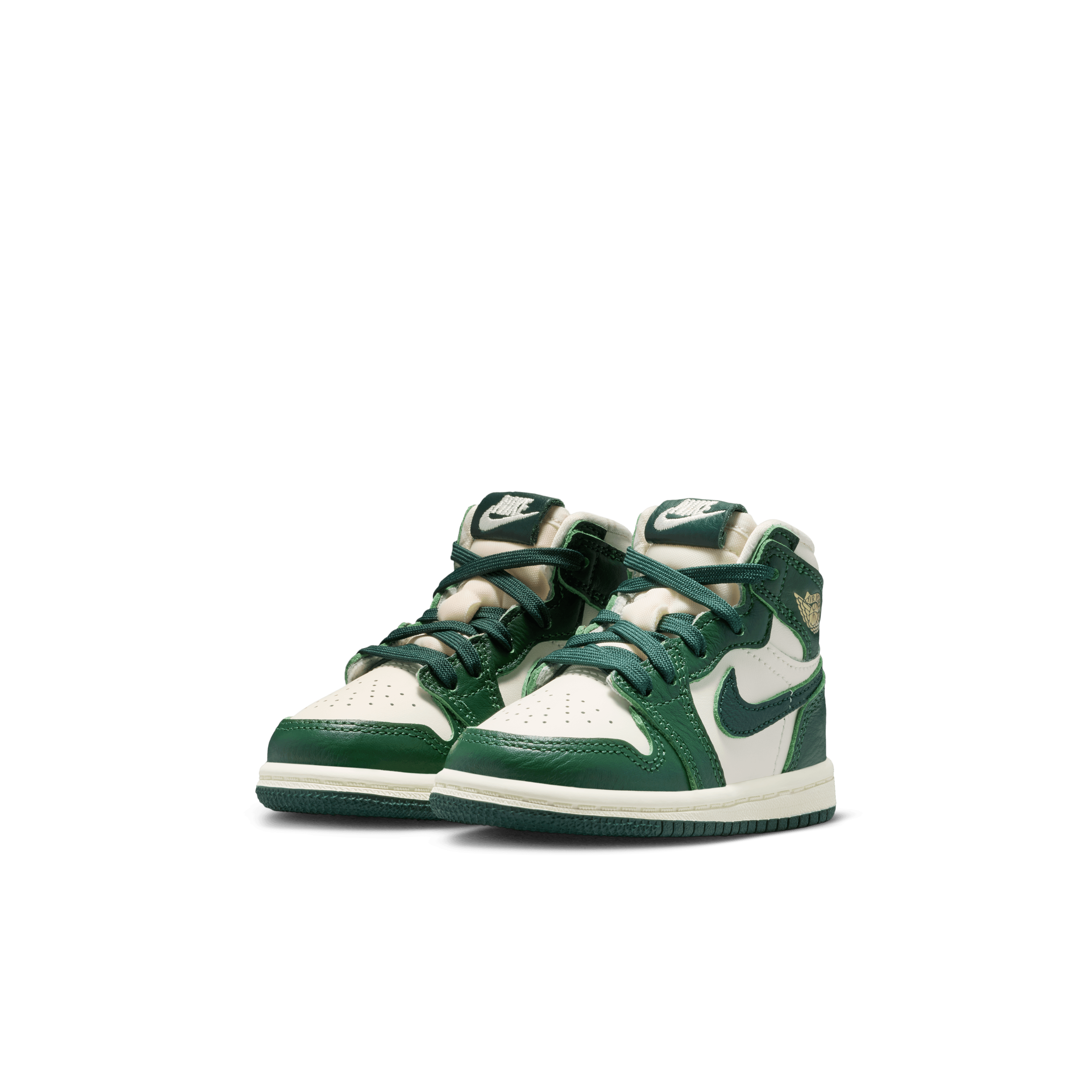 Kid's Air Jordan 1 Retro High OG "Fir Pro Green" Toddlers