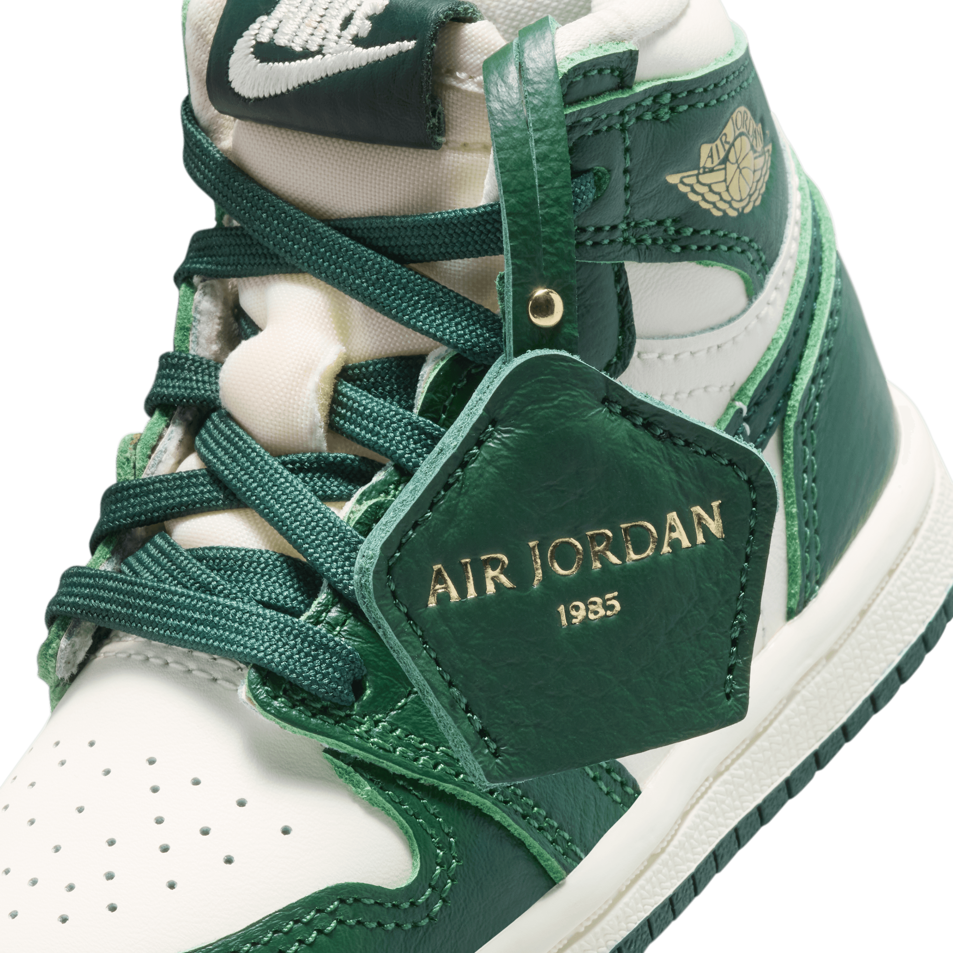 Kid's Air Jordan 1 Retro High OG "Fir Pro Green" Toddlers