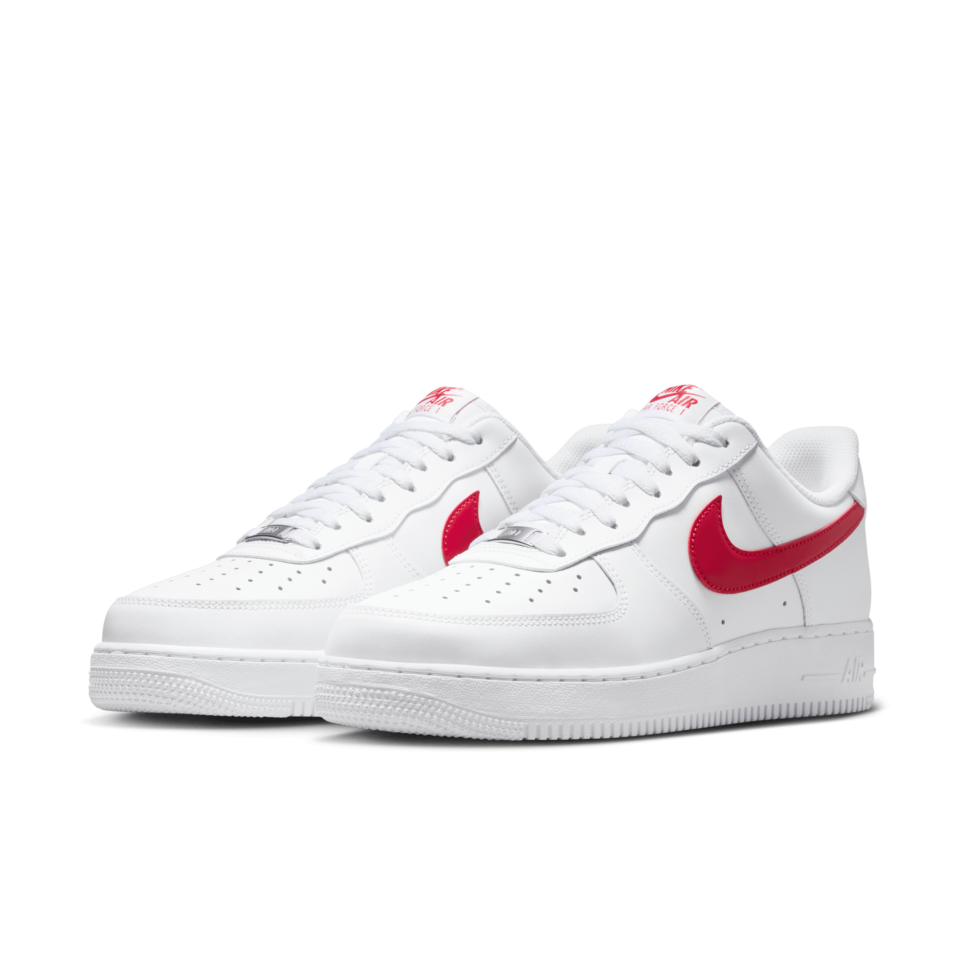 Men's Air Force 1 07 "White University Red"