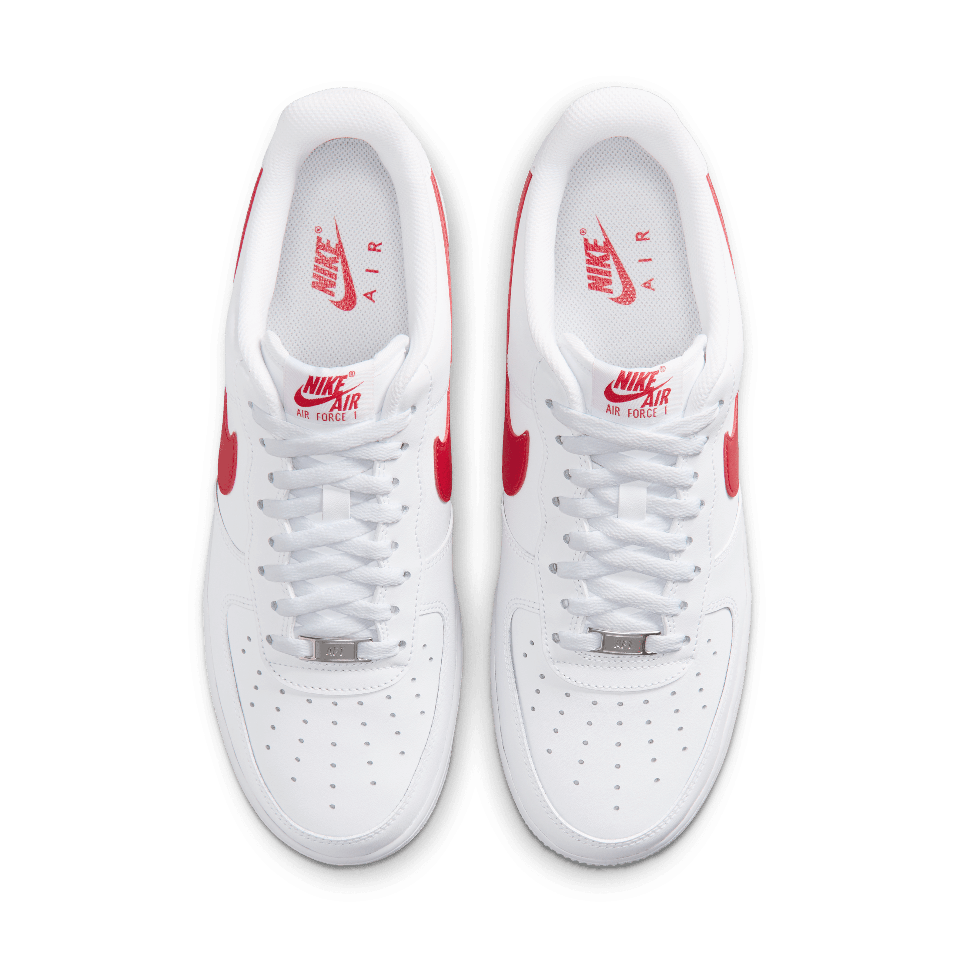 Men's Air Force 1 07 "White University Red"