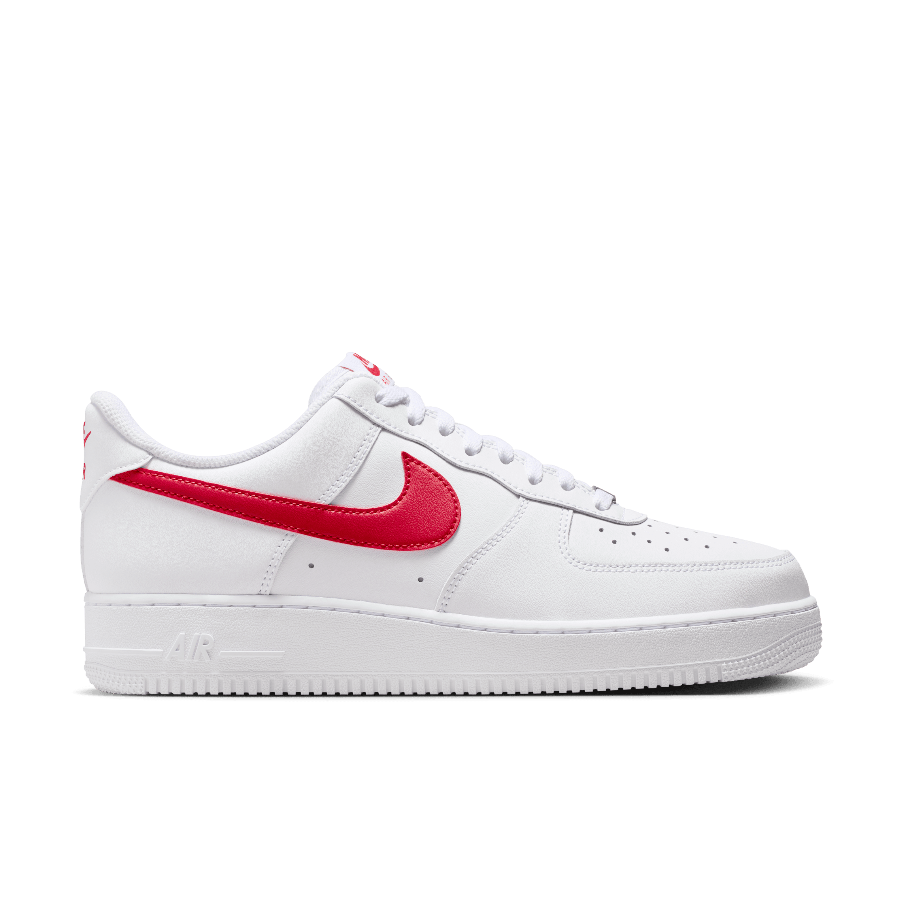 Men's Air Force 1 07 "White University Red"