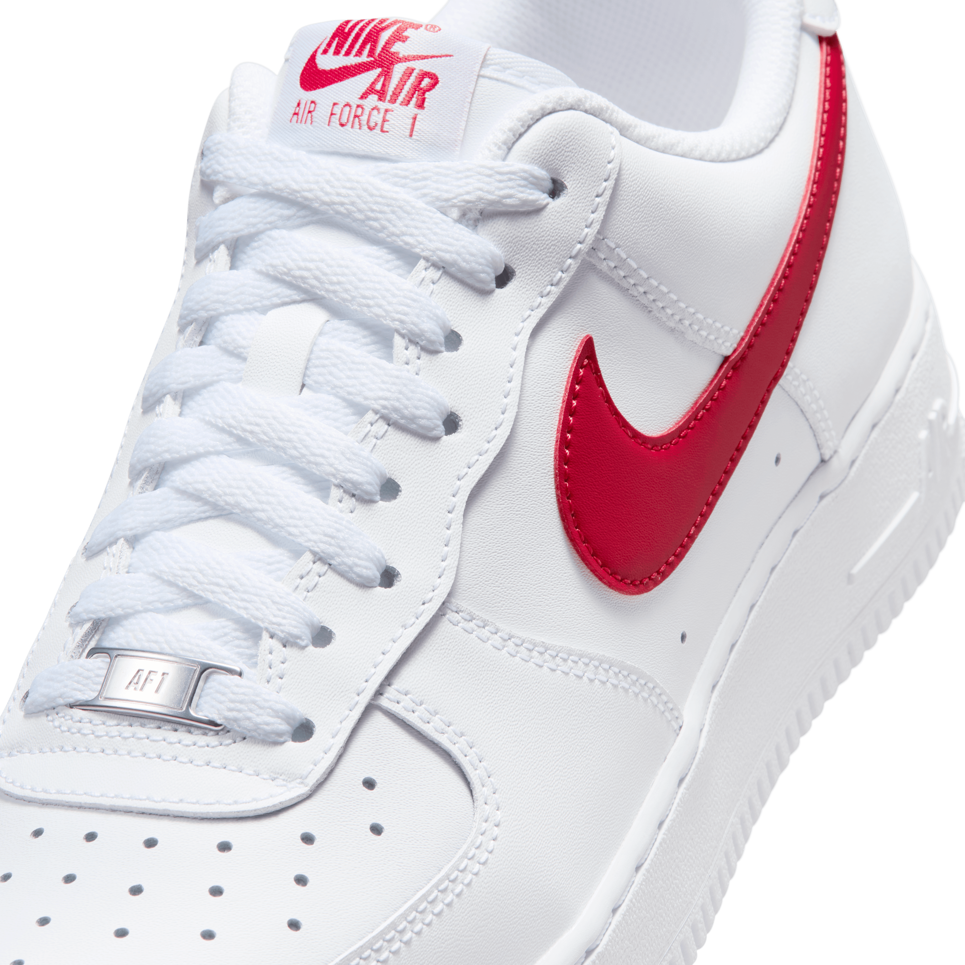 Men's Air Force 1 07 "White University Red"