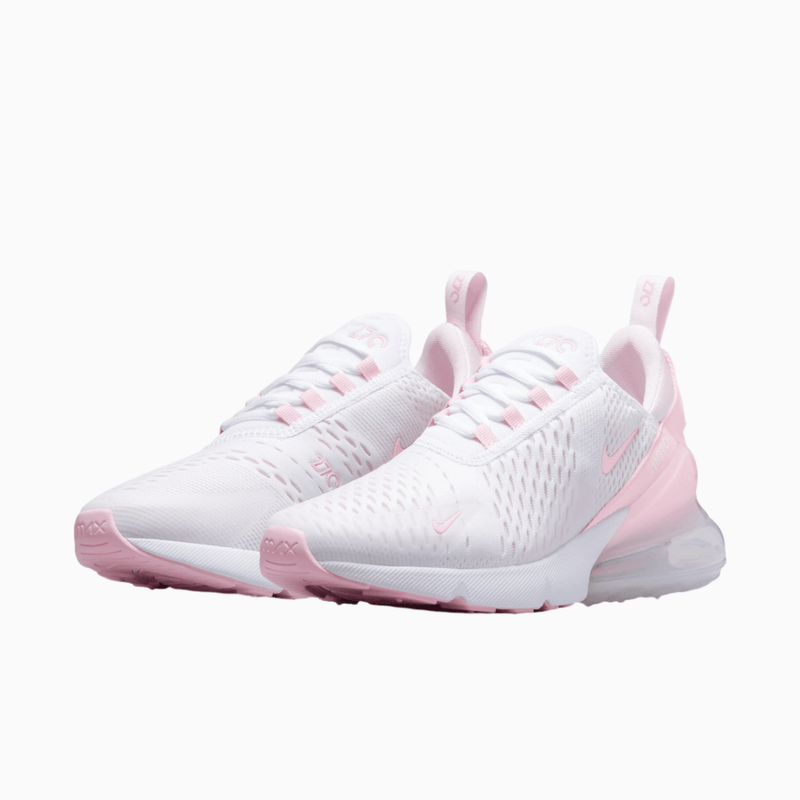 Women's Air Max 270 'White Soft Pink' - Lightweight, sleek design with Max Air 270 unit for everyday comfort