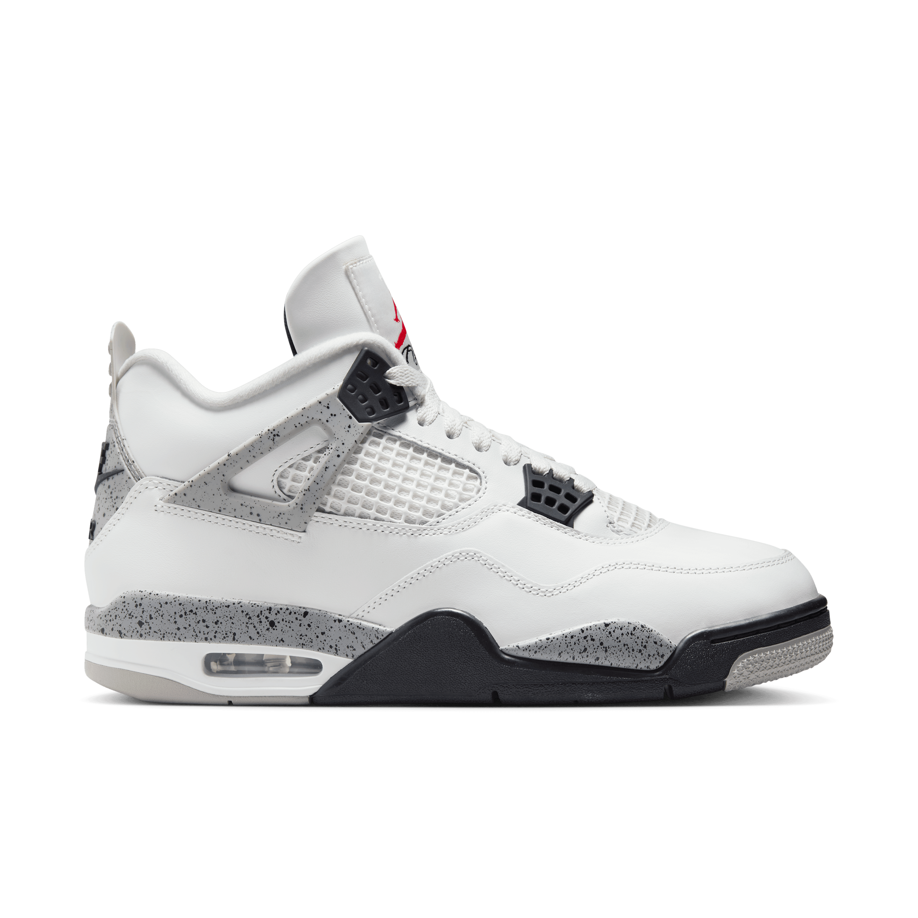Men's Air Jordan 4 Retro "White Cement" Jordan - Tops and Bottoms USA