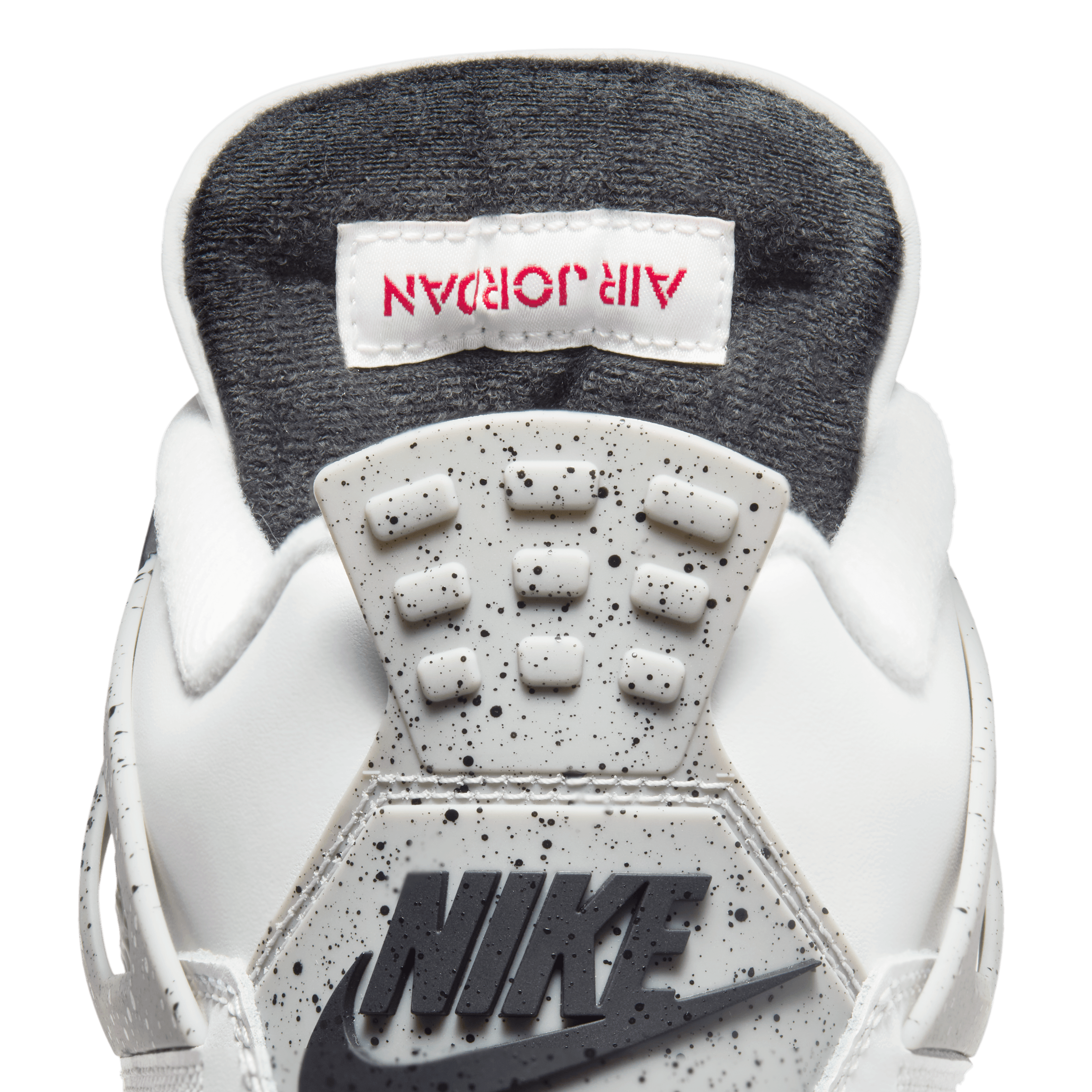 Jordan Men's Air Jordan 4 Retro White Cement Jordan Men's Air Jordan 4 Retro White Cement