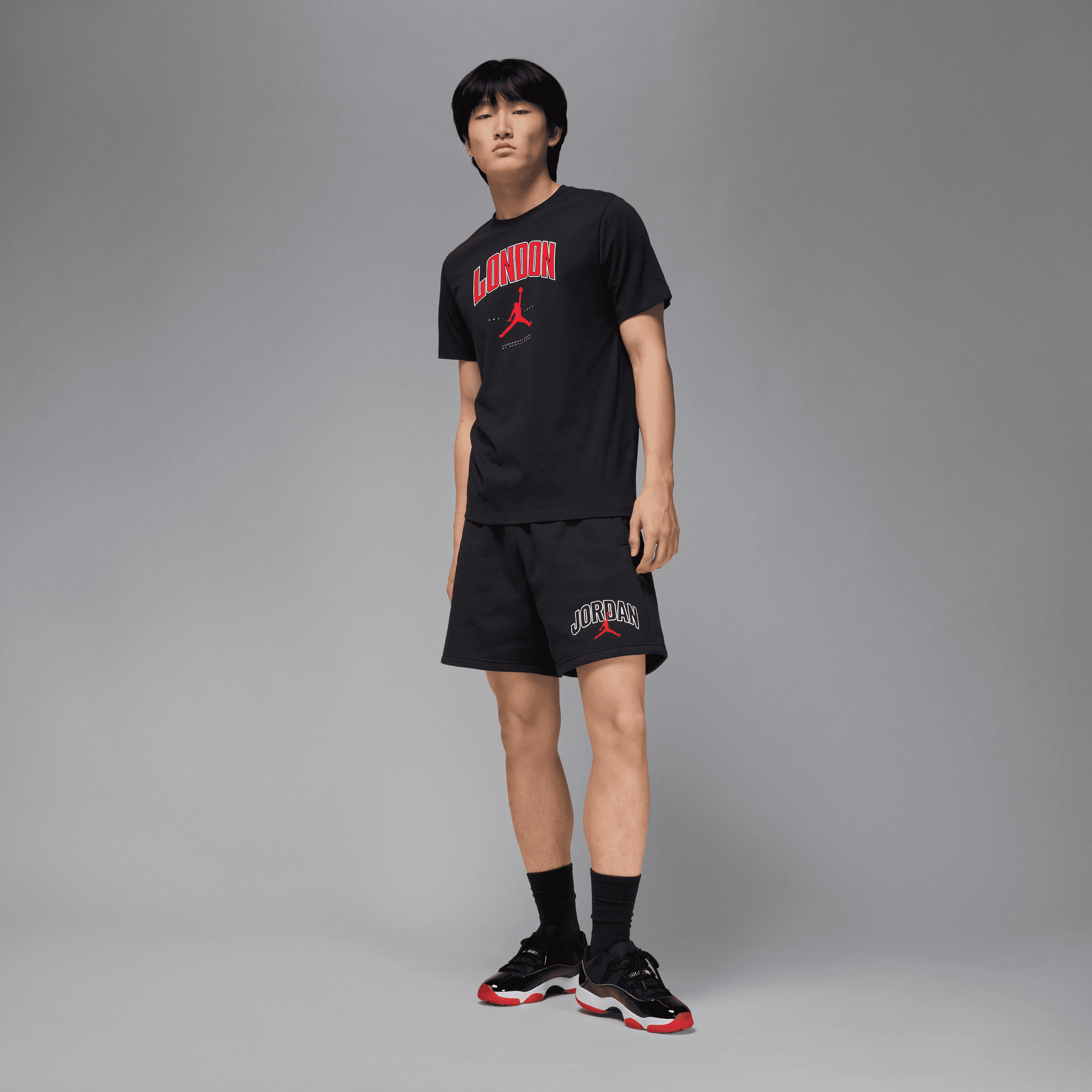 Men's Air Jordan 11 Retro Low "Bred" Jordan - Tops and Bottoms USA