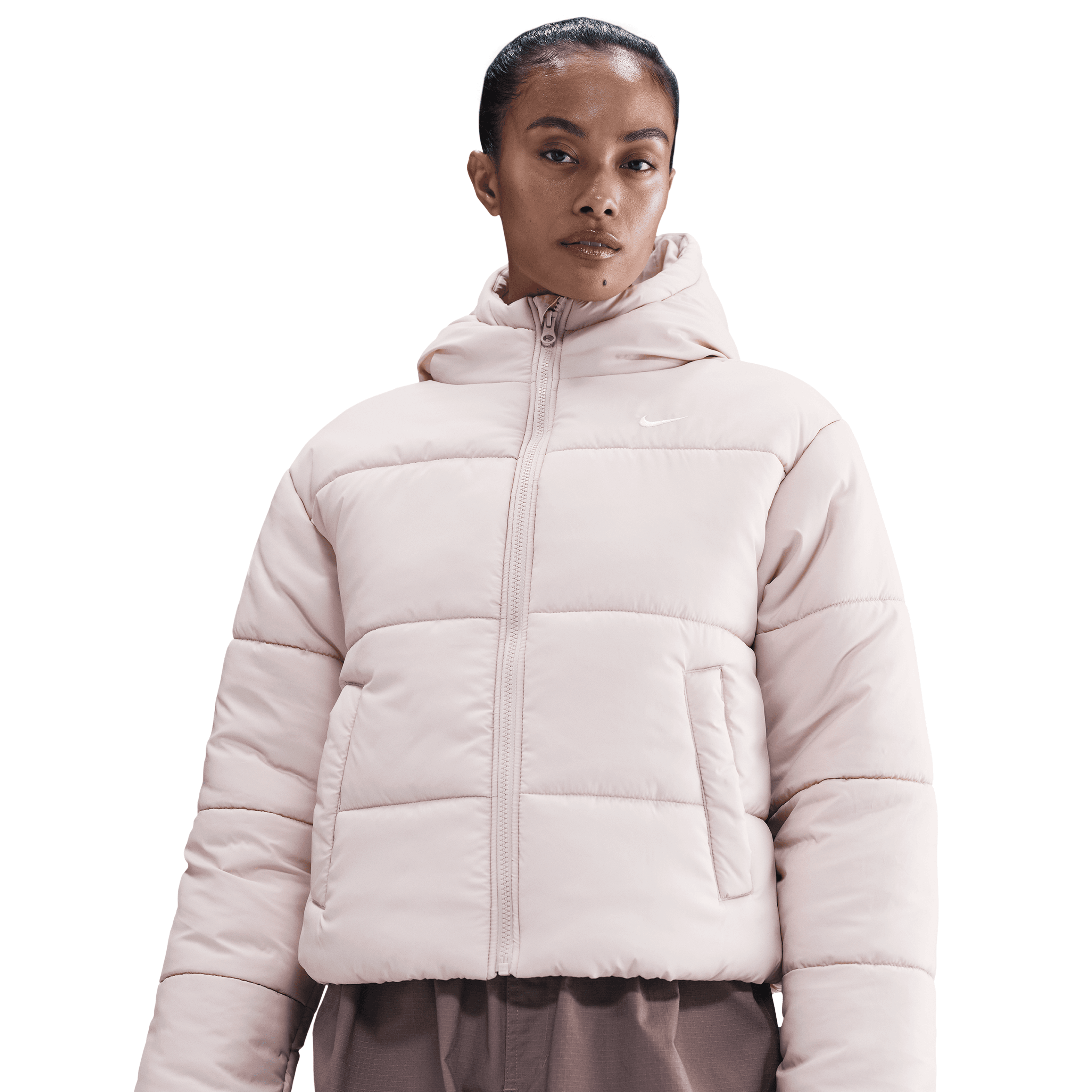Women's Sportswear Classic Puffer Therma-FIT Loose Hooded Jacket