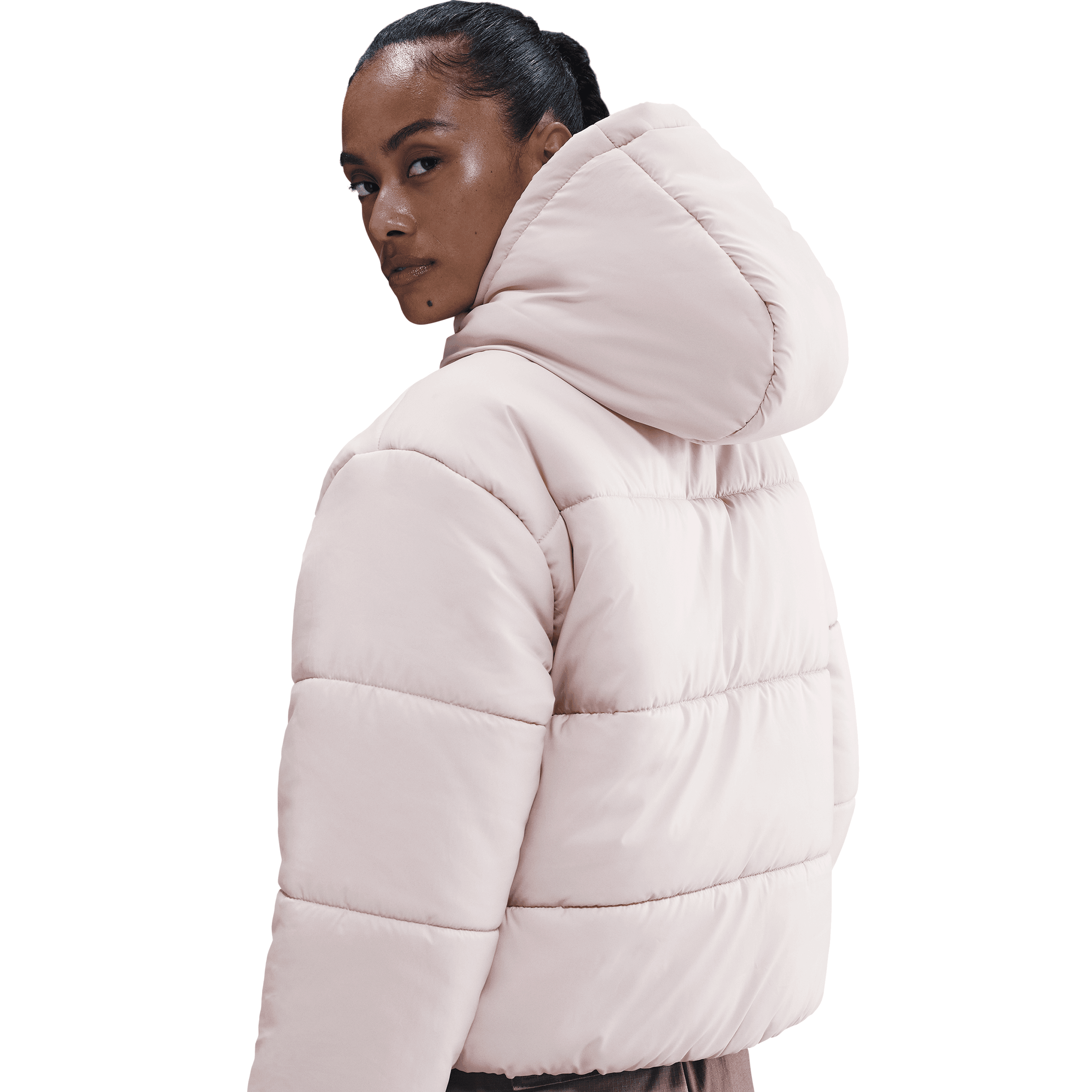 Women's Sportswear Classic Puffer Therma-FIT Loose Hooded Jacket