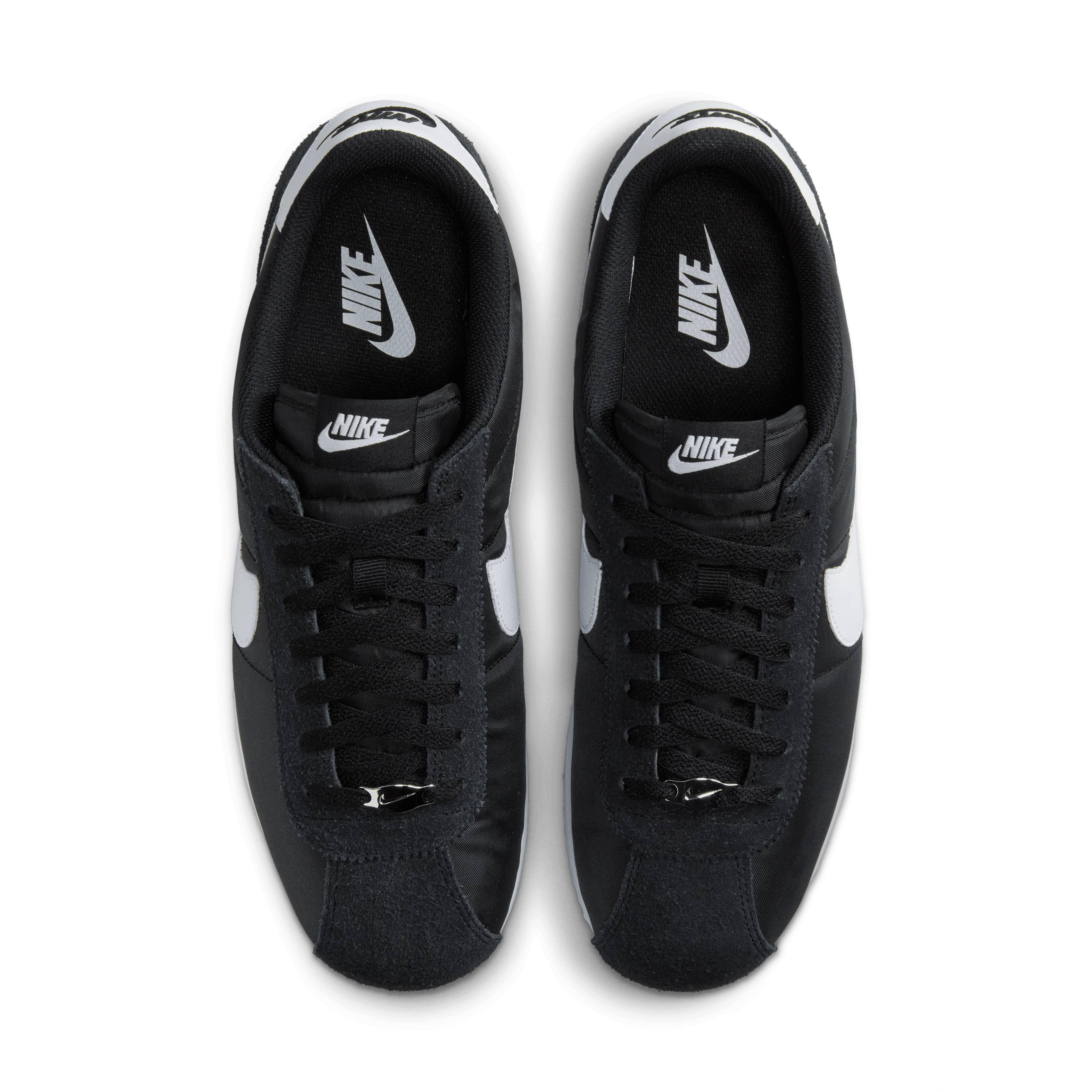 nike cortez nylon black