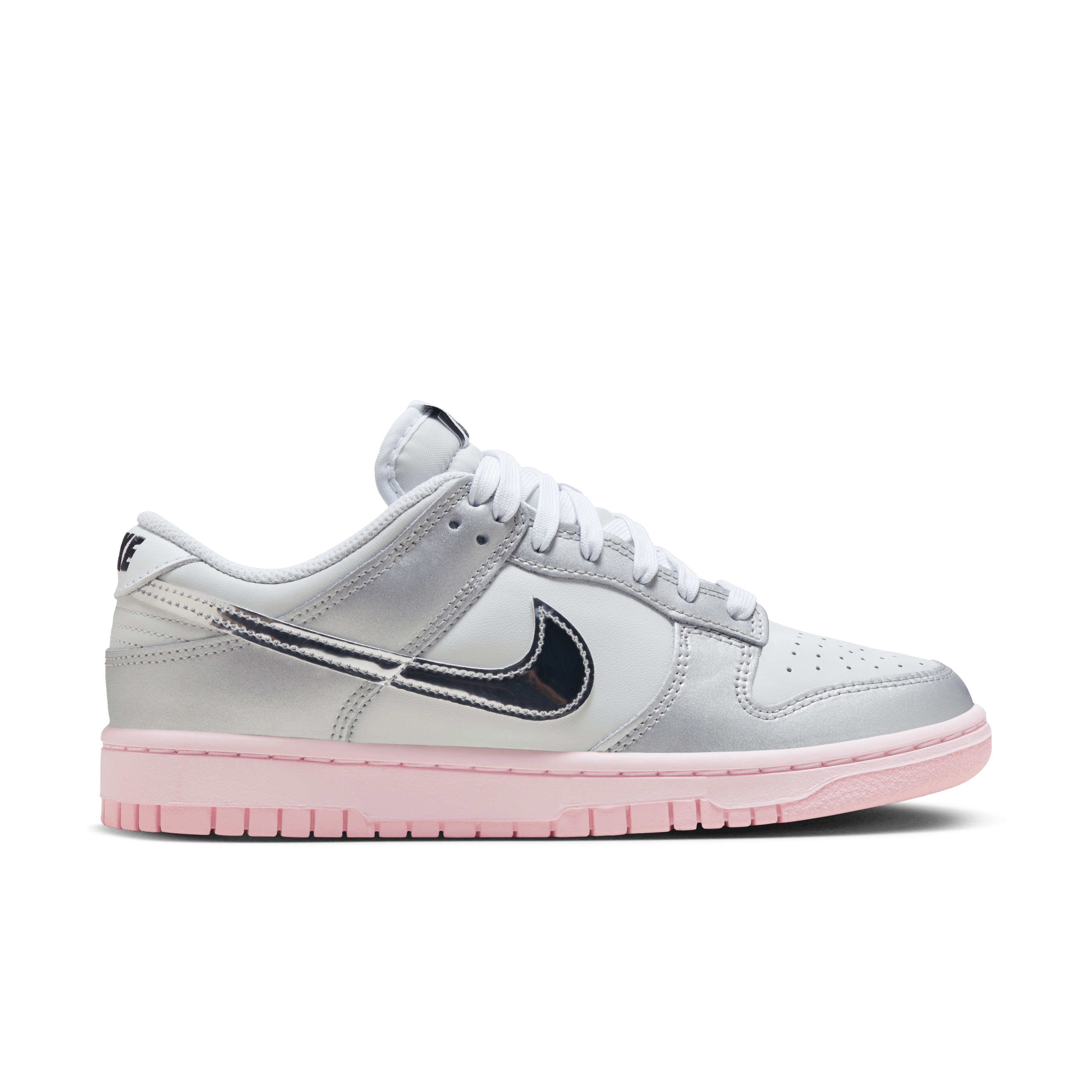 Women's Dunk Low LX "Metallic Silver Pink"