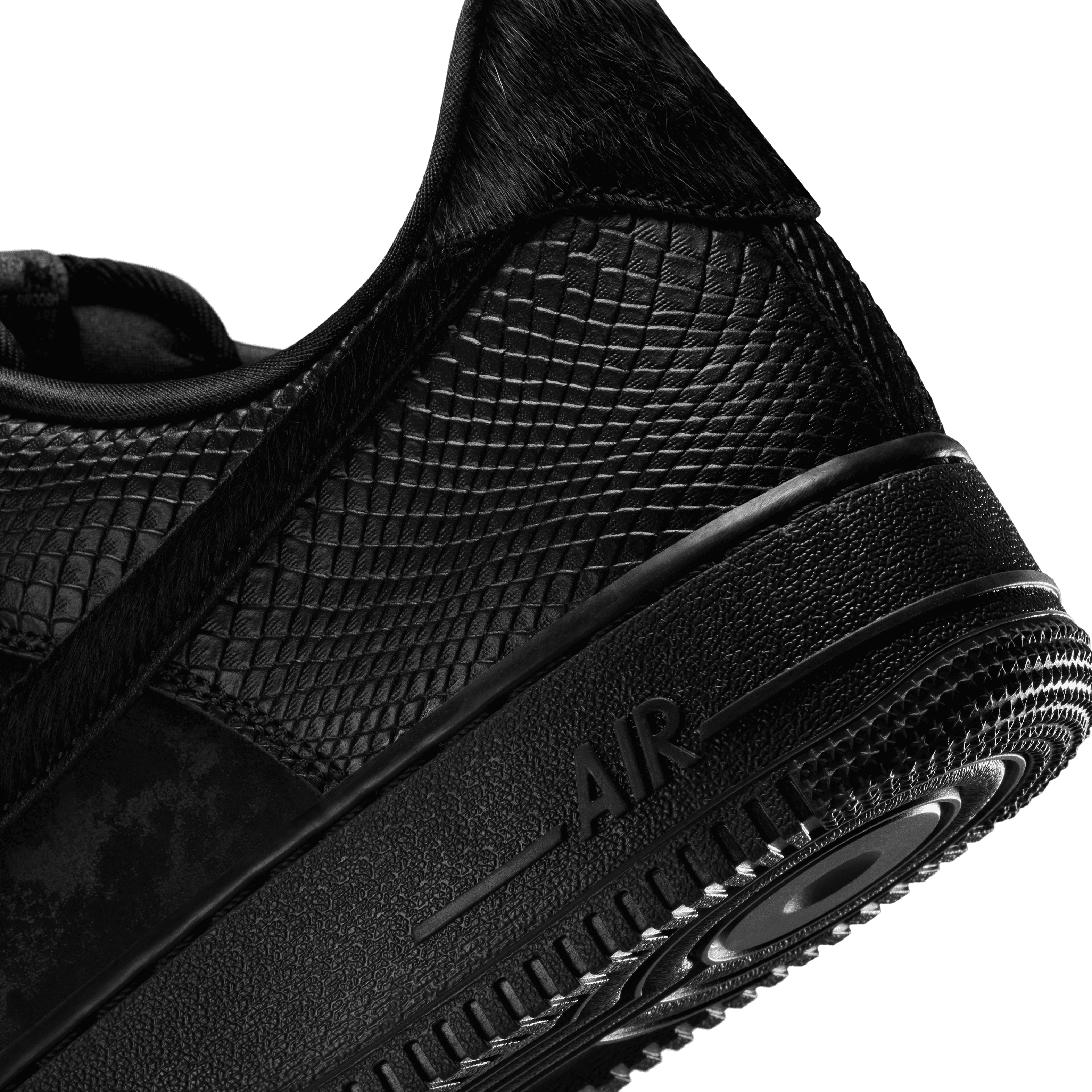 Men's Air Force 1 07 LX "3X Celebration Triple Black"