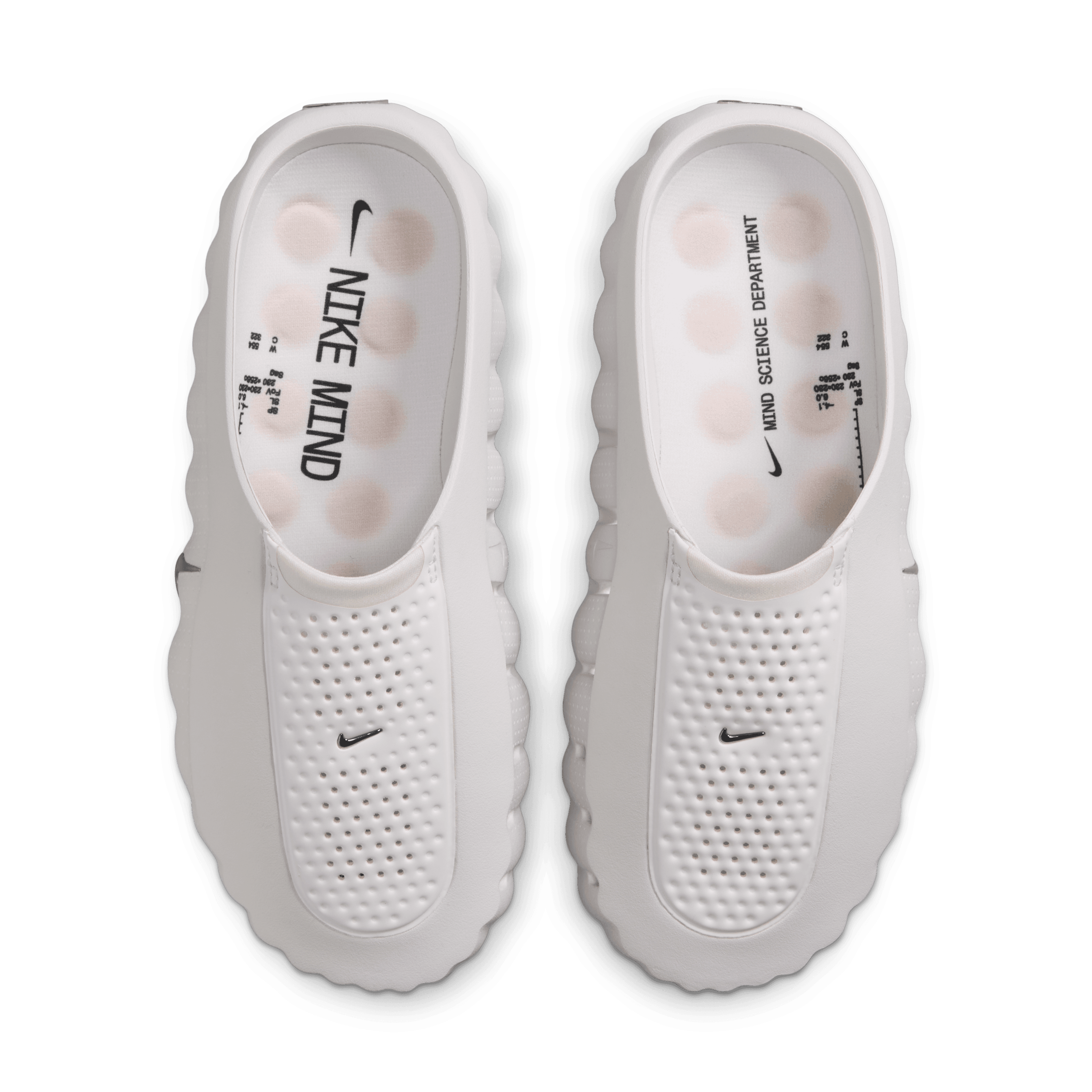 Women's Mind 001 Mules "Summit White" Slide