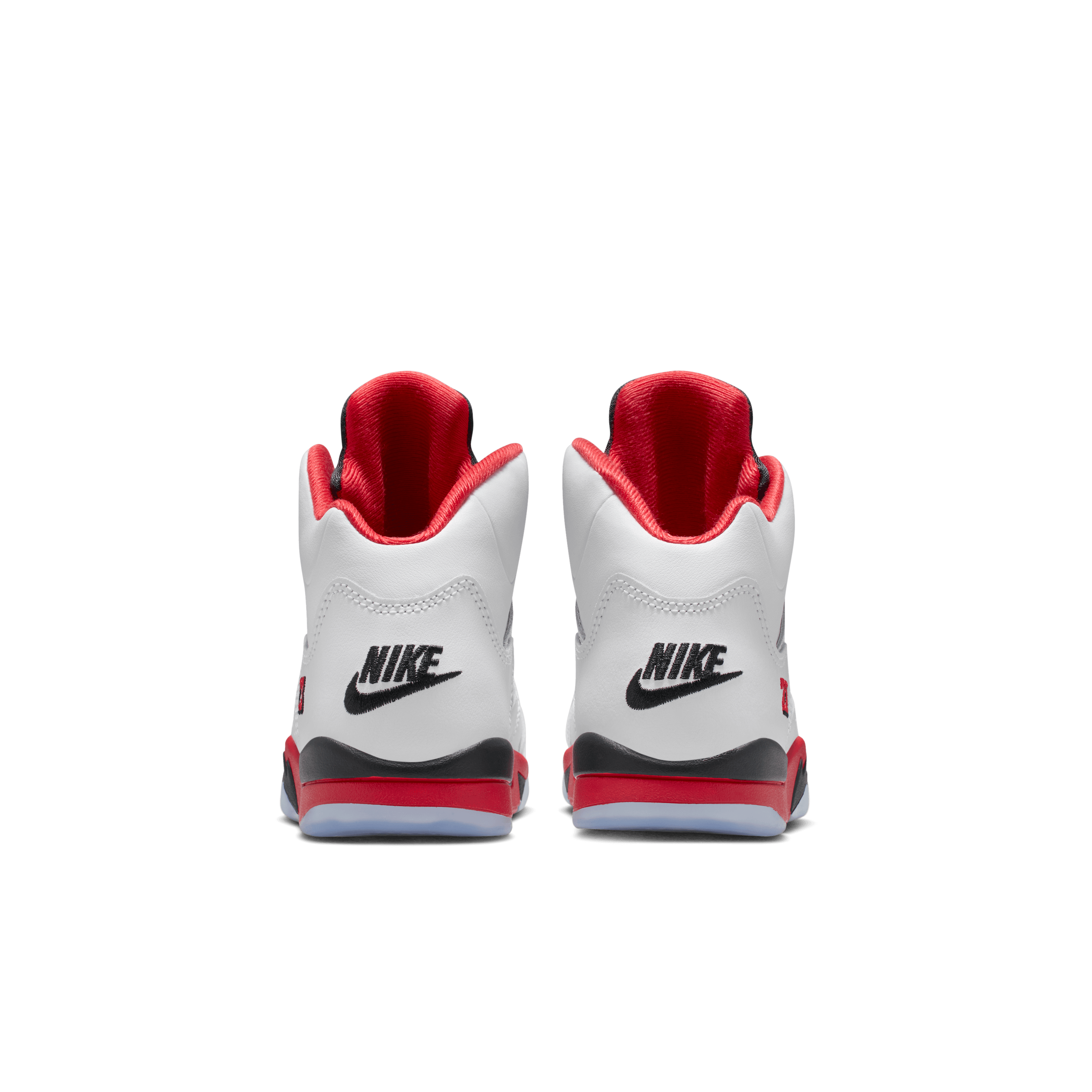 Kid's Air Jordan 5 Retro OG "Fire Red Black Tongue" Pre School