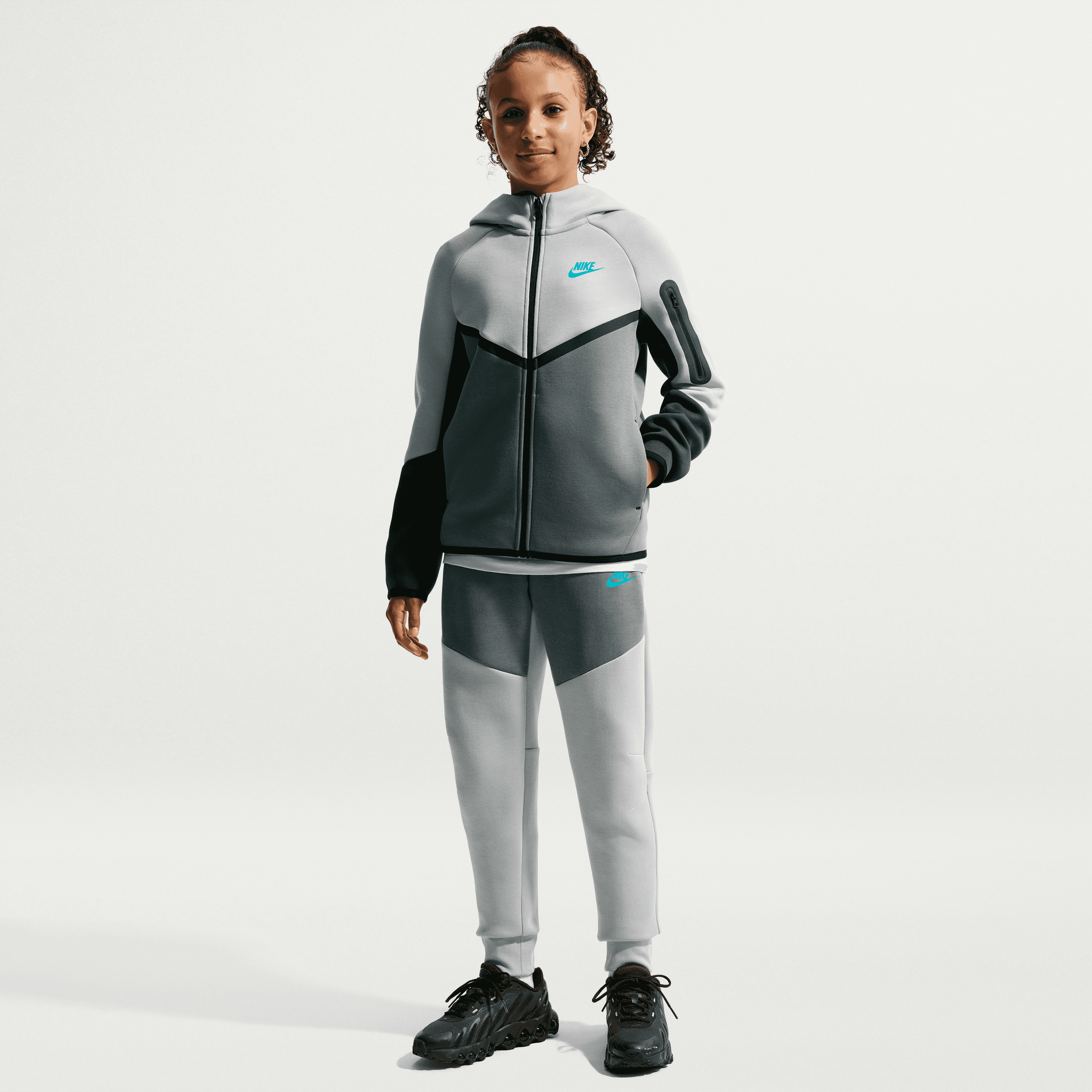 Kid's Sportswear Tech Fleece Windrunner Tracksuit