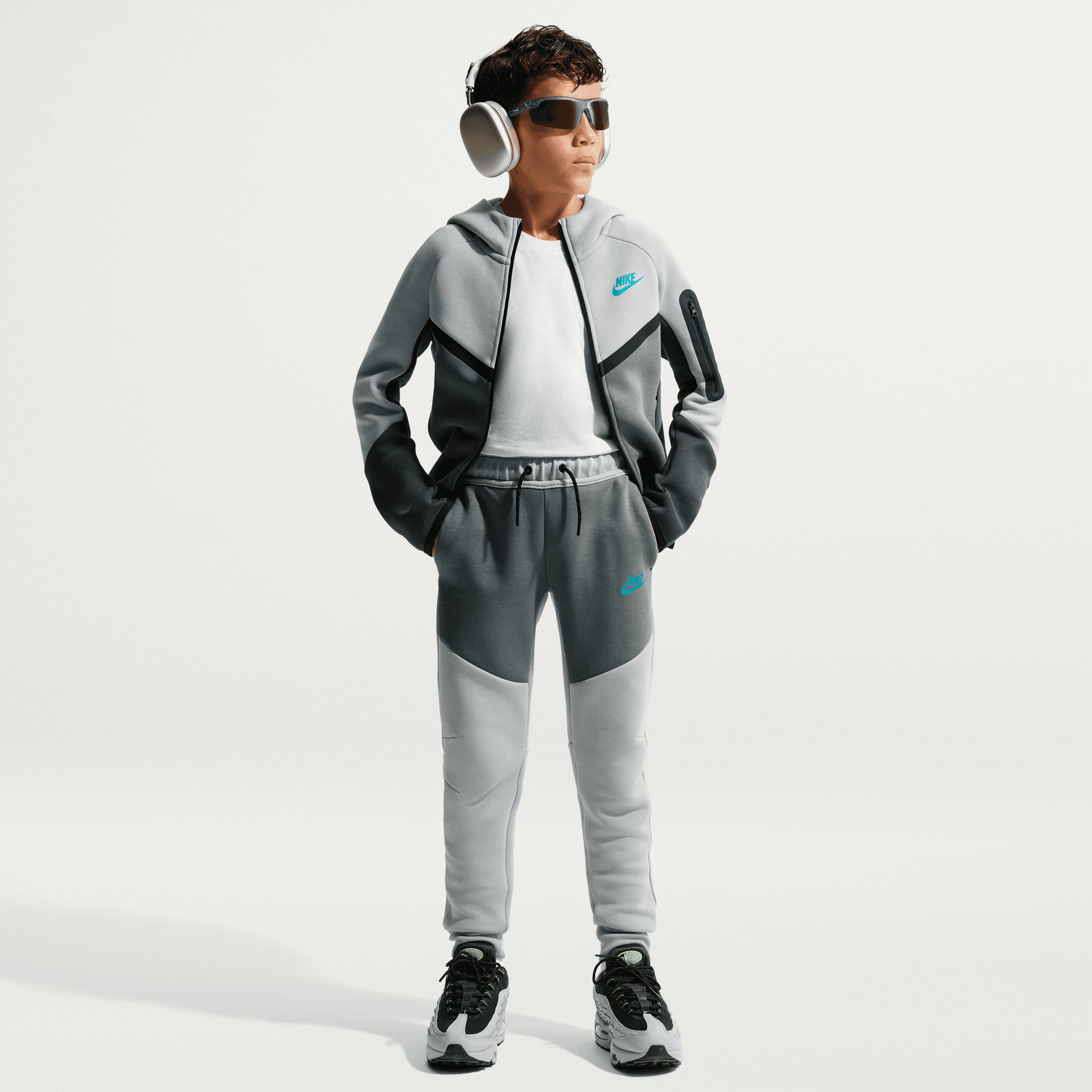 Kid's Sportswear Tech Fleece Windrunner Tracksuit