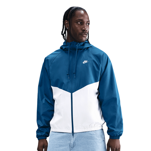 ナイキ メンズ ウィンドブレーカー Nike Woven Windrunner Hooded Jacket - Court Blue/Multi Nike Men's Windrunner Lined Jacket