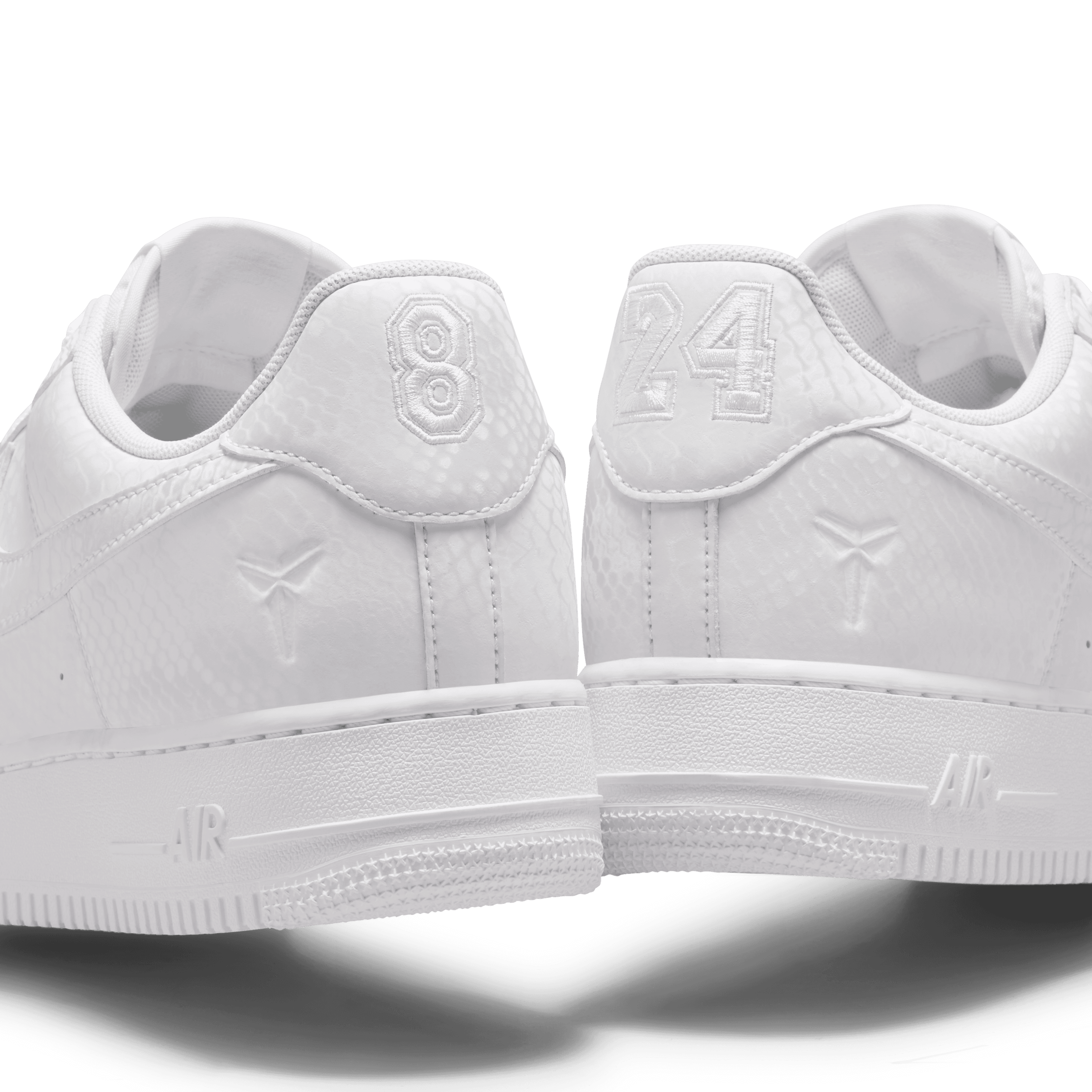 Men's Air Force 1 Kobe Bryant "Forever White"