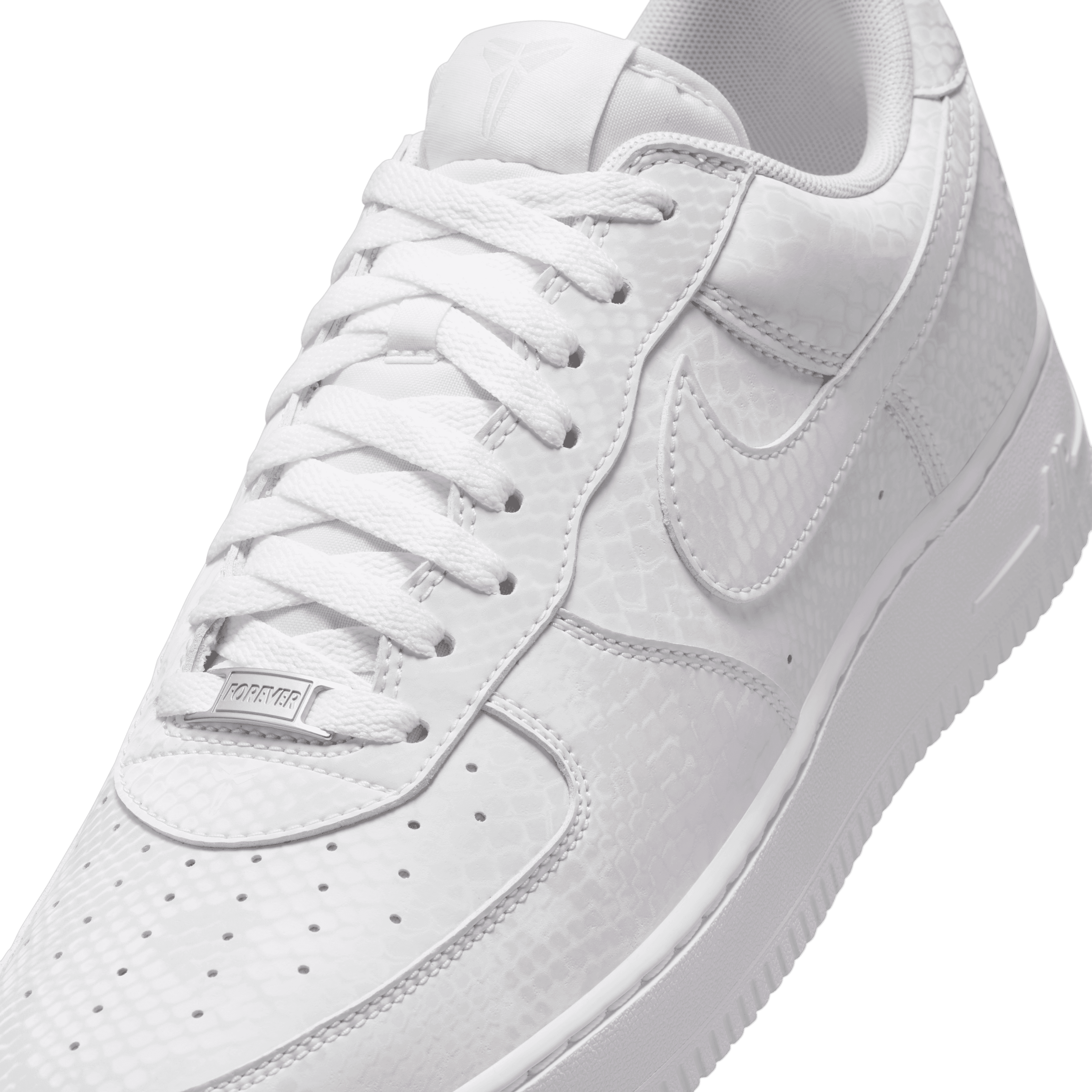 Men's Air Force 1 Kobe Bryant "Forever White"