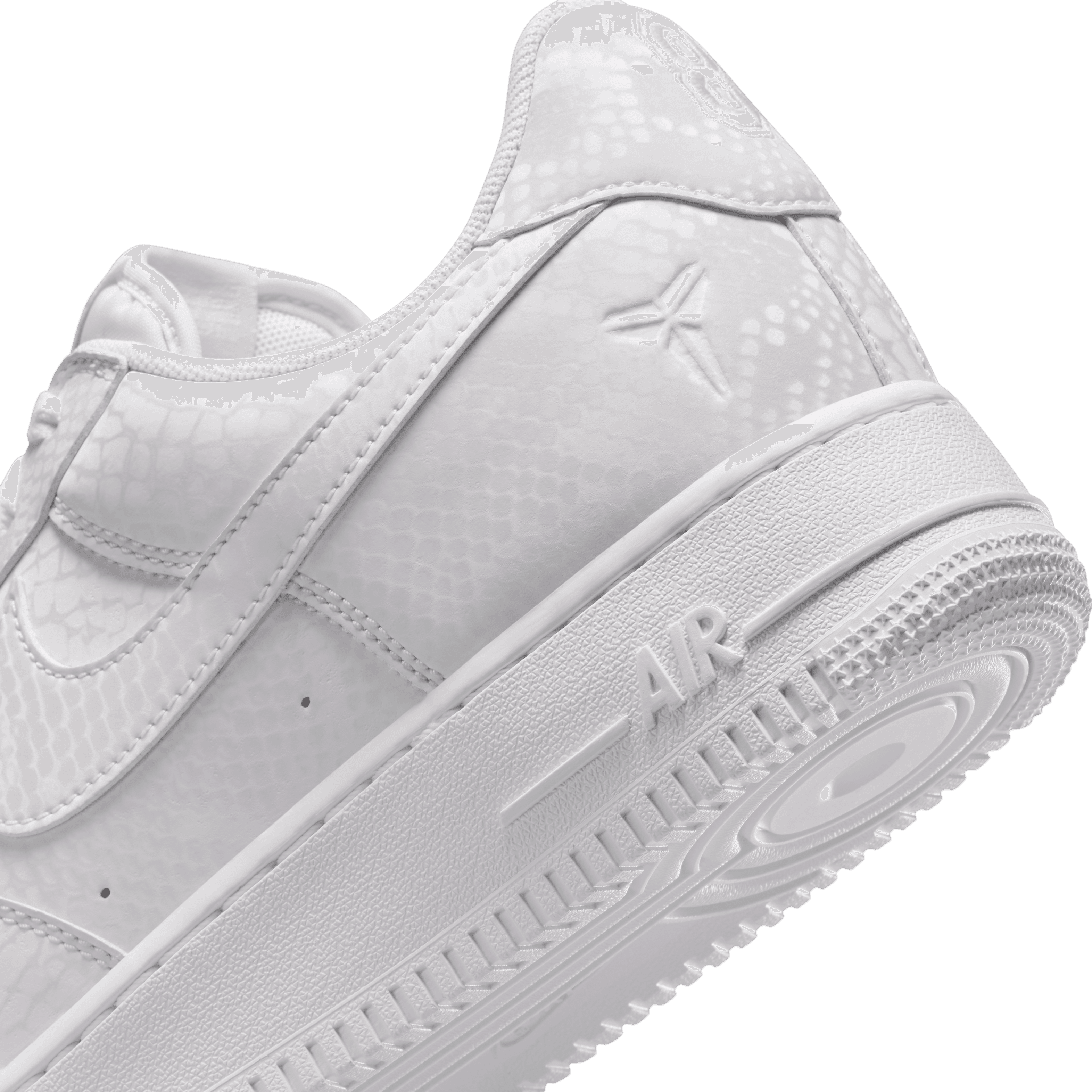 Men's Air Force 1 Kobe Bryant "Forever White"
