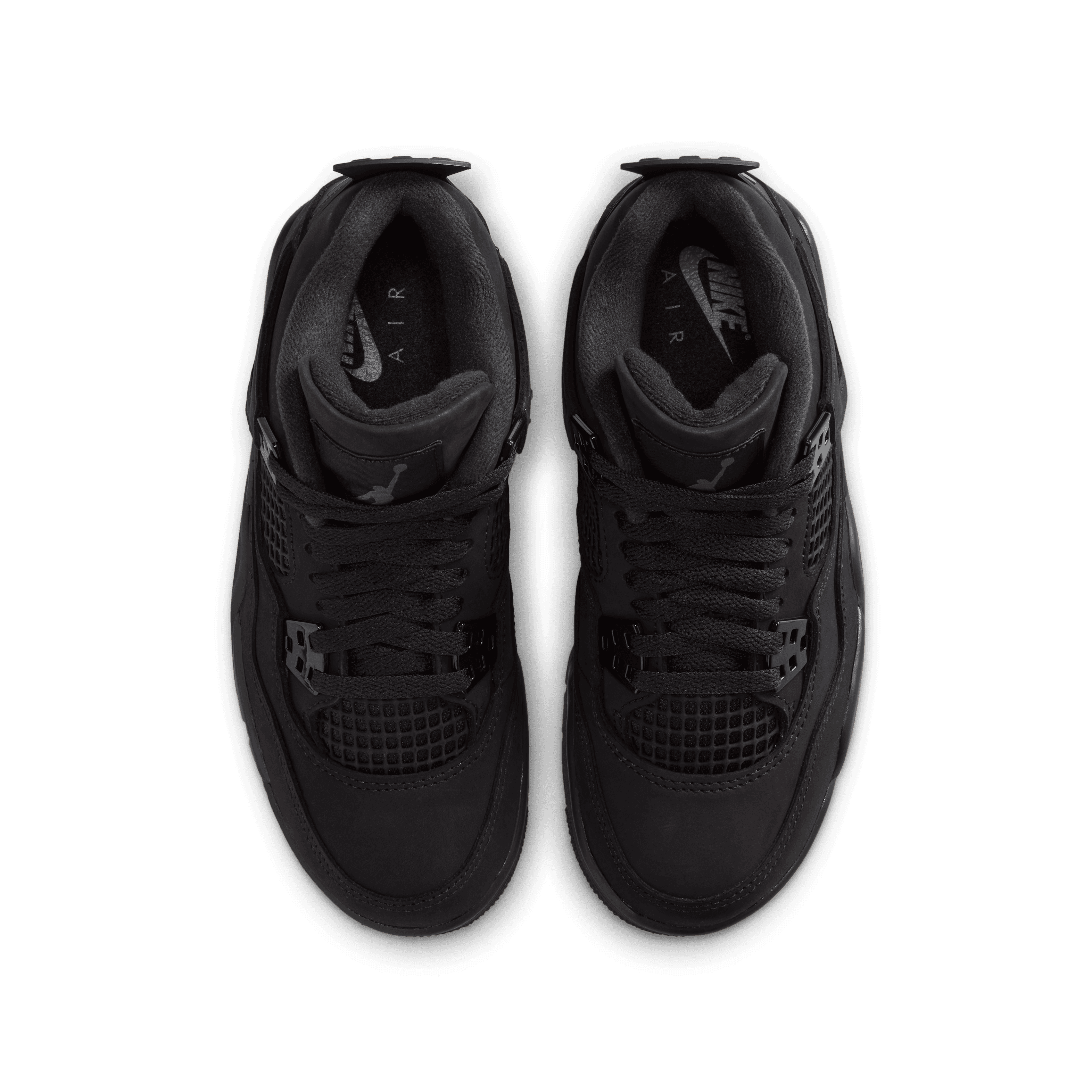Kid's Air Jordan 4 Retro "Black Cat" Grade School