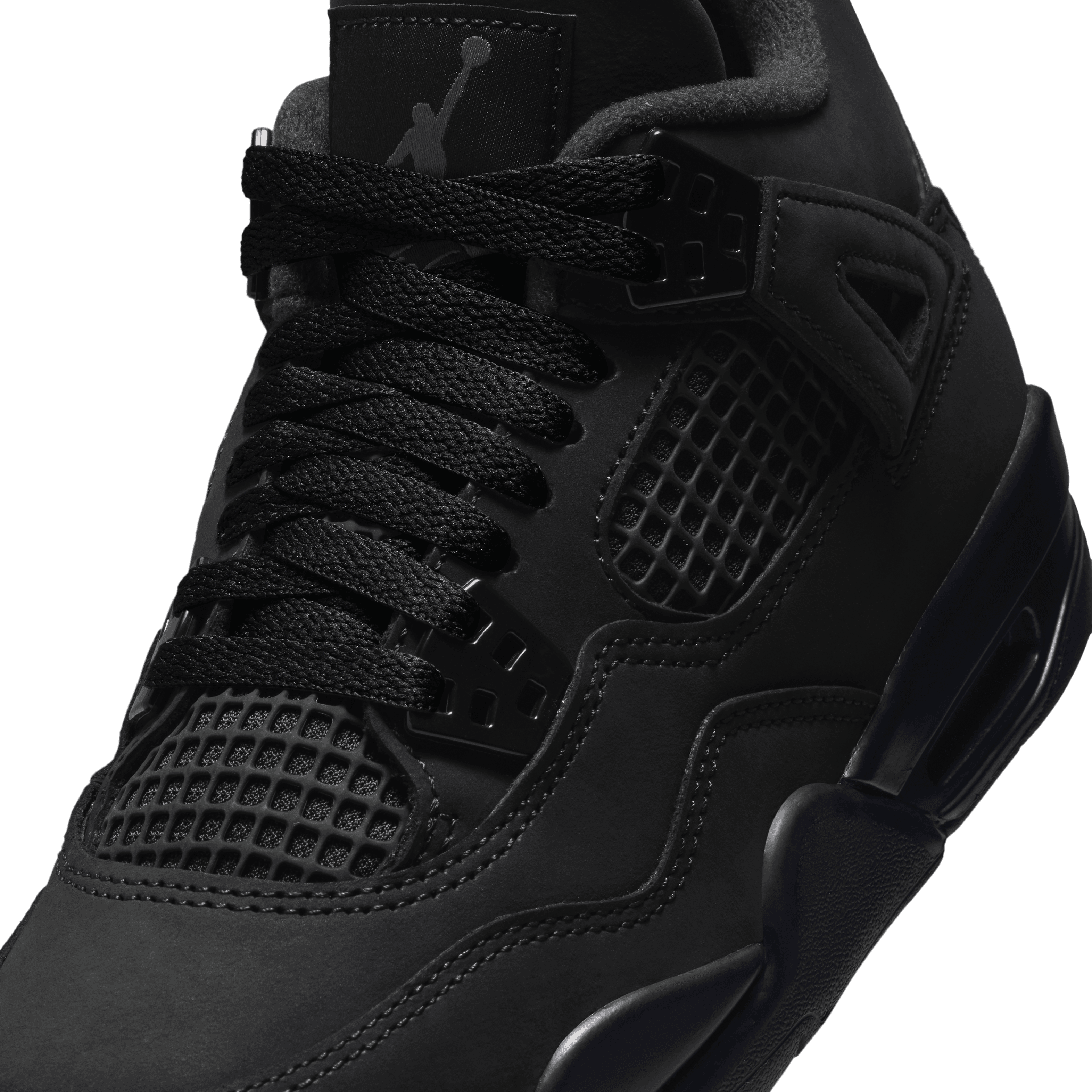 Kid's Air Jordan 4 Retro "Black Cat" Grade School