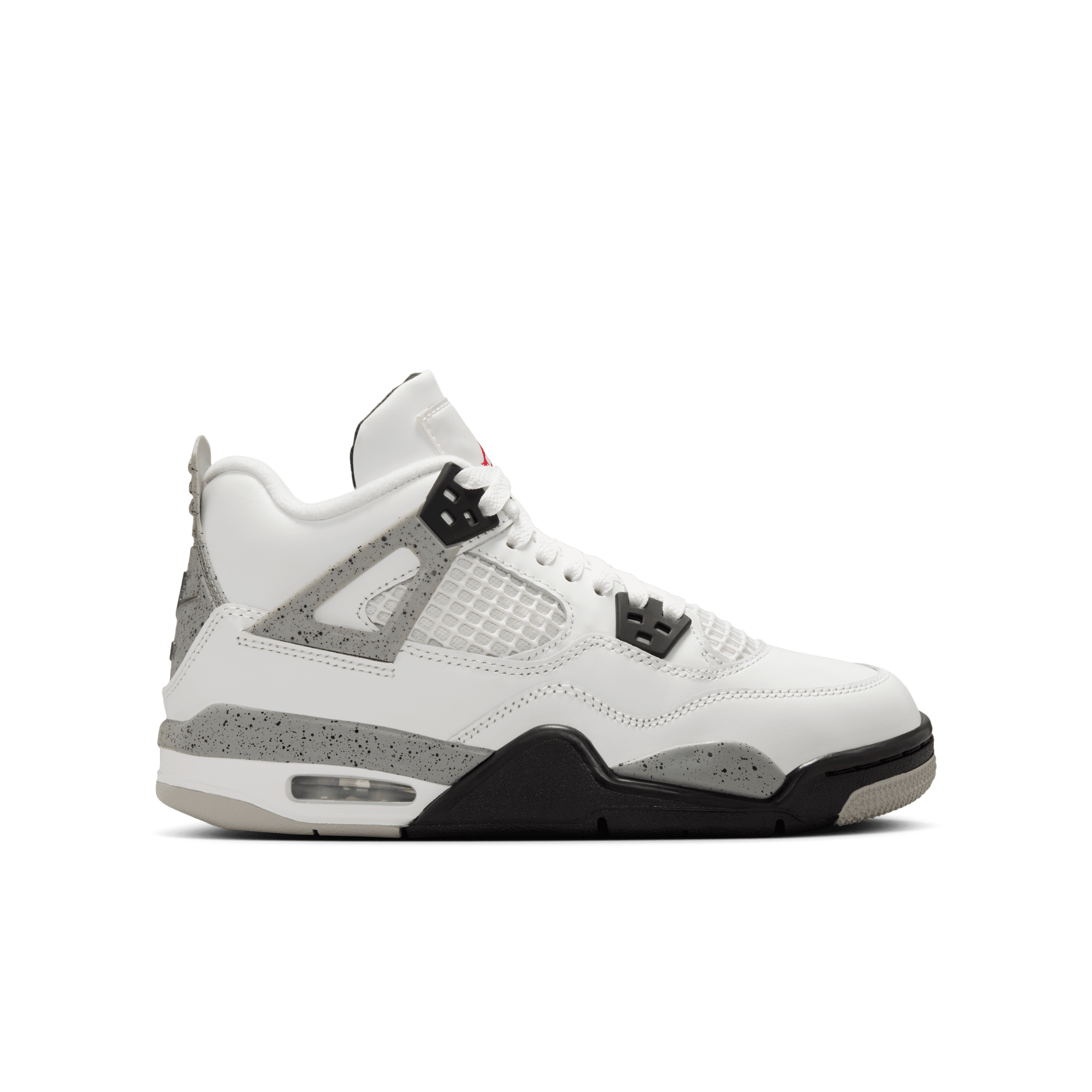 Kid's Air Jordan 4 Retro OG "White Cement" Grade School Jordan - Tops and Bottoms USA