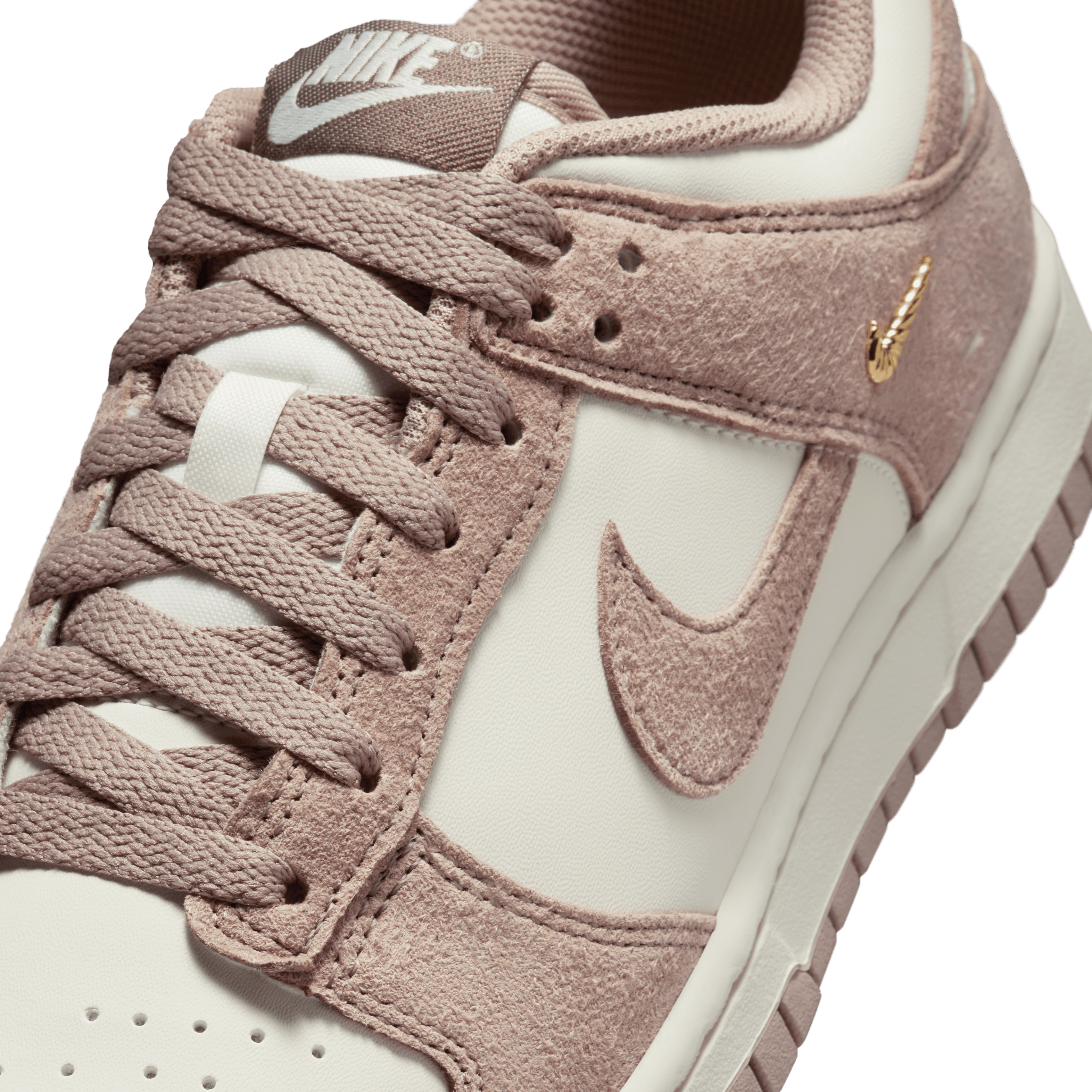 Women's Dunk Low "Malt Gold Mini Swoosh"