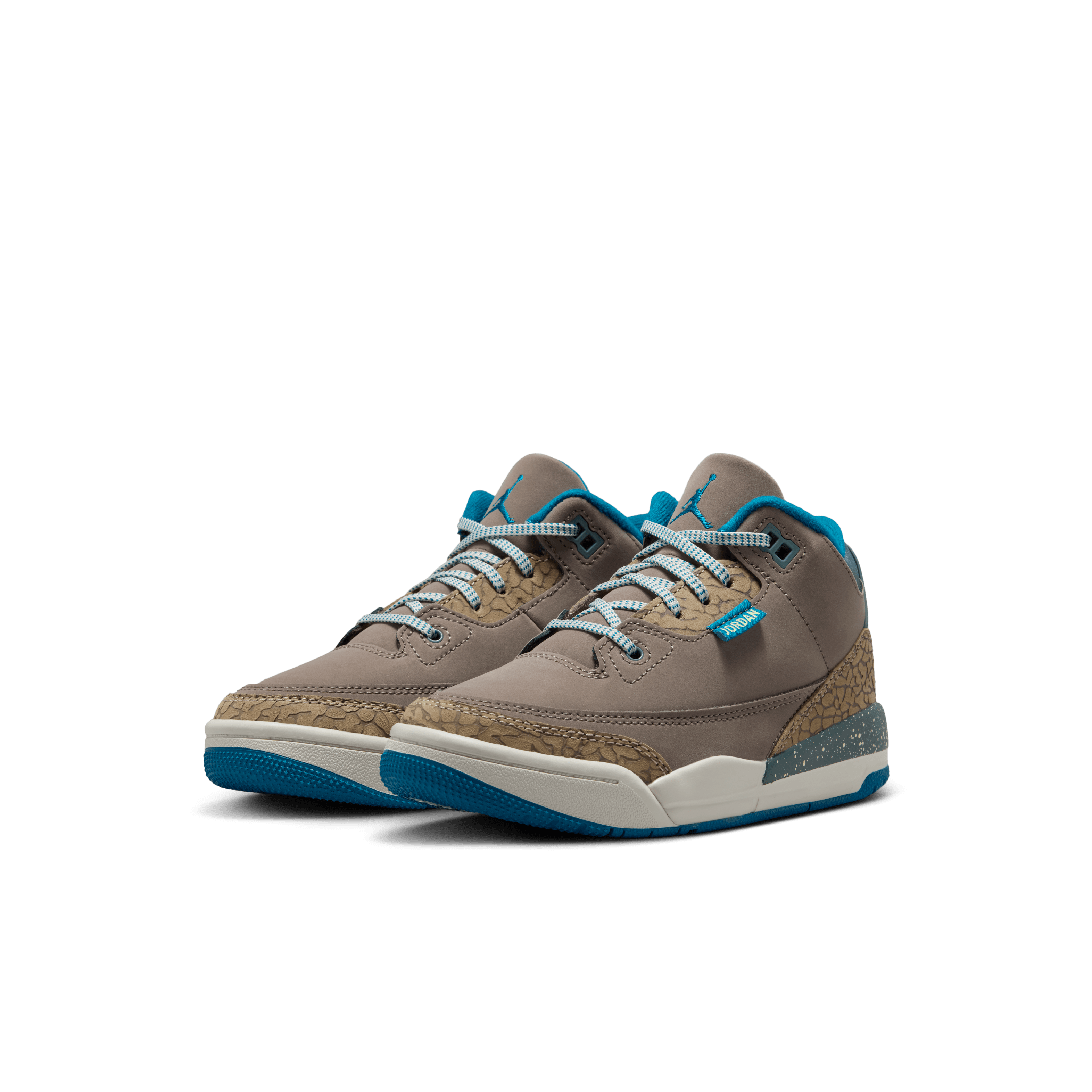 Kid's Air Jordan 3 Retro "Olive Grey" Pre School